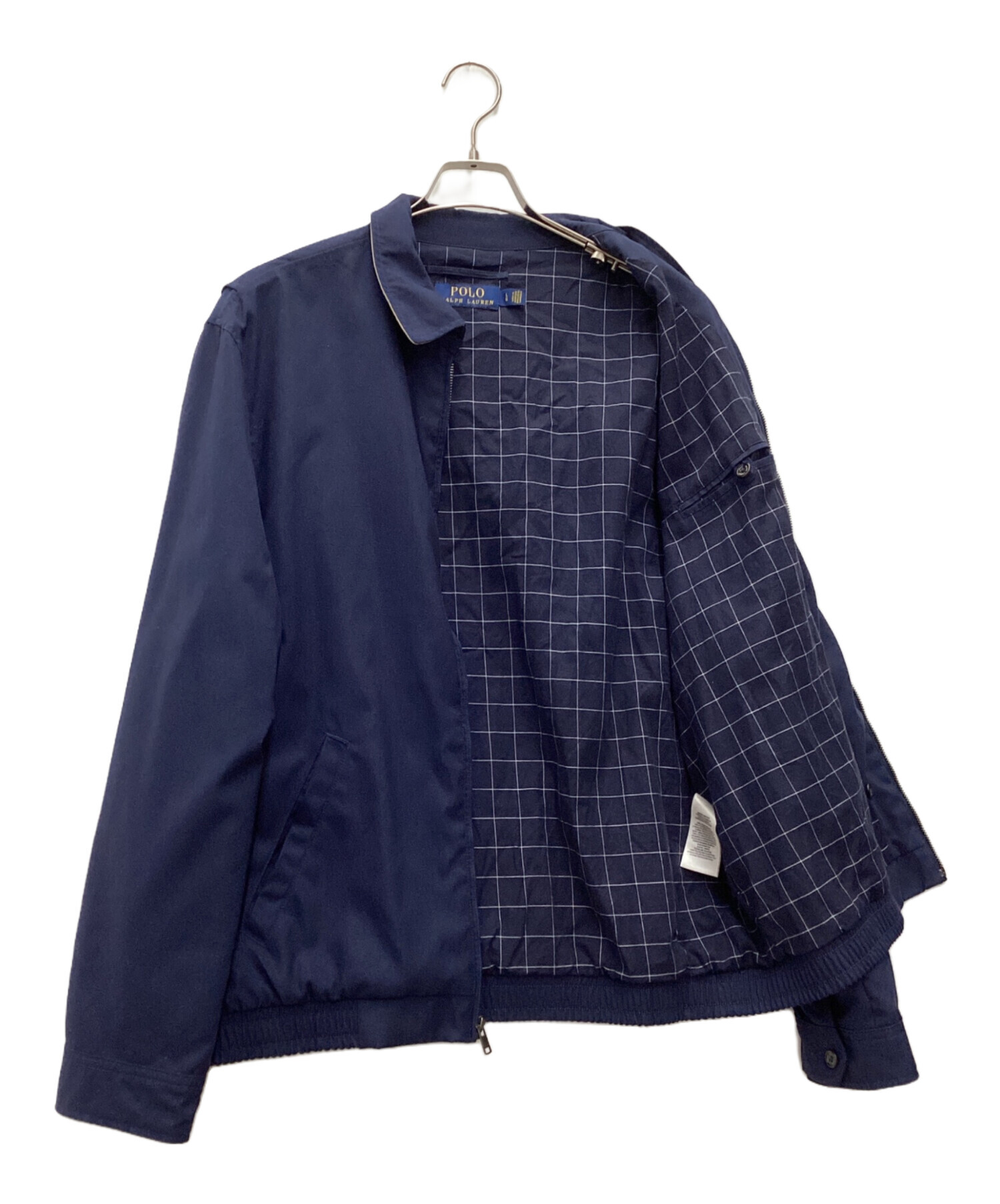 POLO Ralph Lauren スイングトップ　ネイビー 中古・古着通販】POLO RALPH LAUREN (ポロ・ラルフローレン) スイング