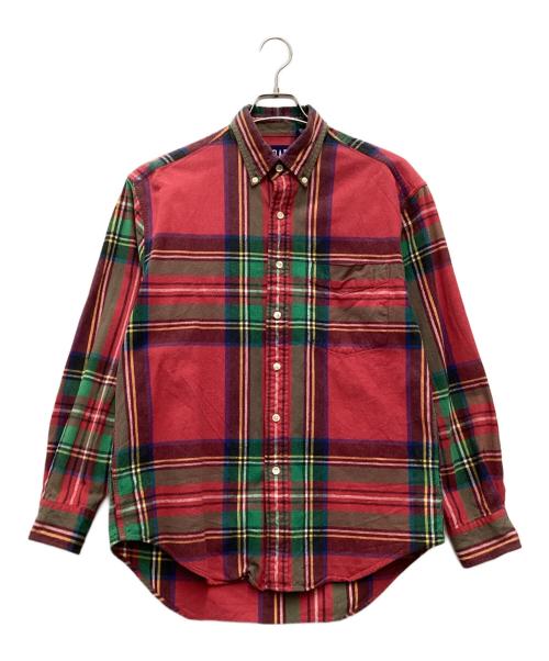 90s OLDGAP オールドギャップ　タータンチェック　パジャマシャツ　M 中古・古着通販】GAP (ギャップ) 90s OLD GAP タータンチェック