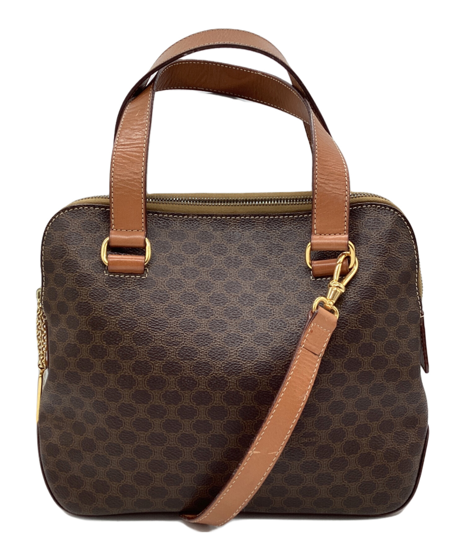 中古・古着通販】CELINE (セリーヌ) 2WAYショルダーバッグ マカダム 中古・古着通販】CELINE (セリーヌ) 2WAYショルダーバッグ マカダム