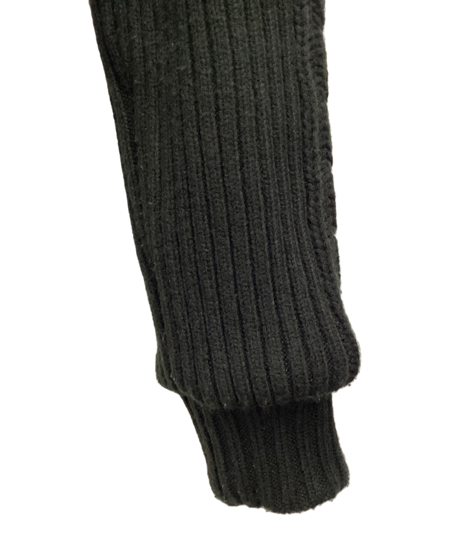 中古・古着通販】LAGUA GEM (ラグアジェム) CABLE KNIT FAUX FUR