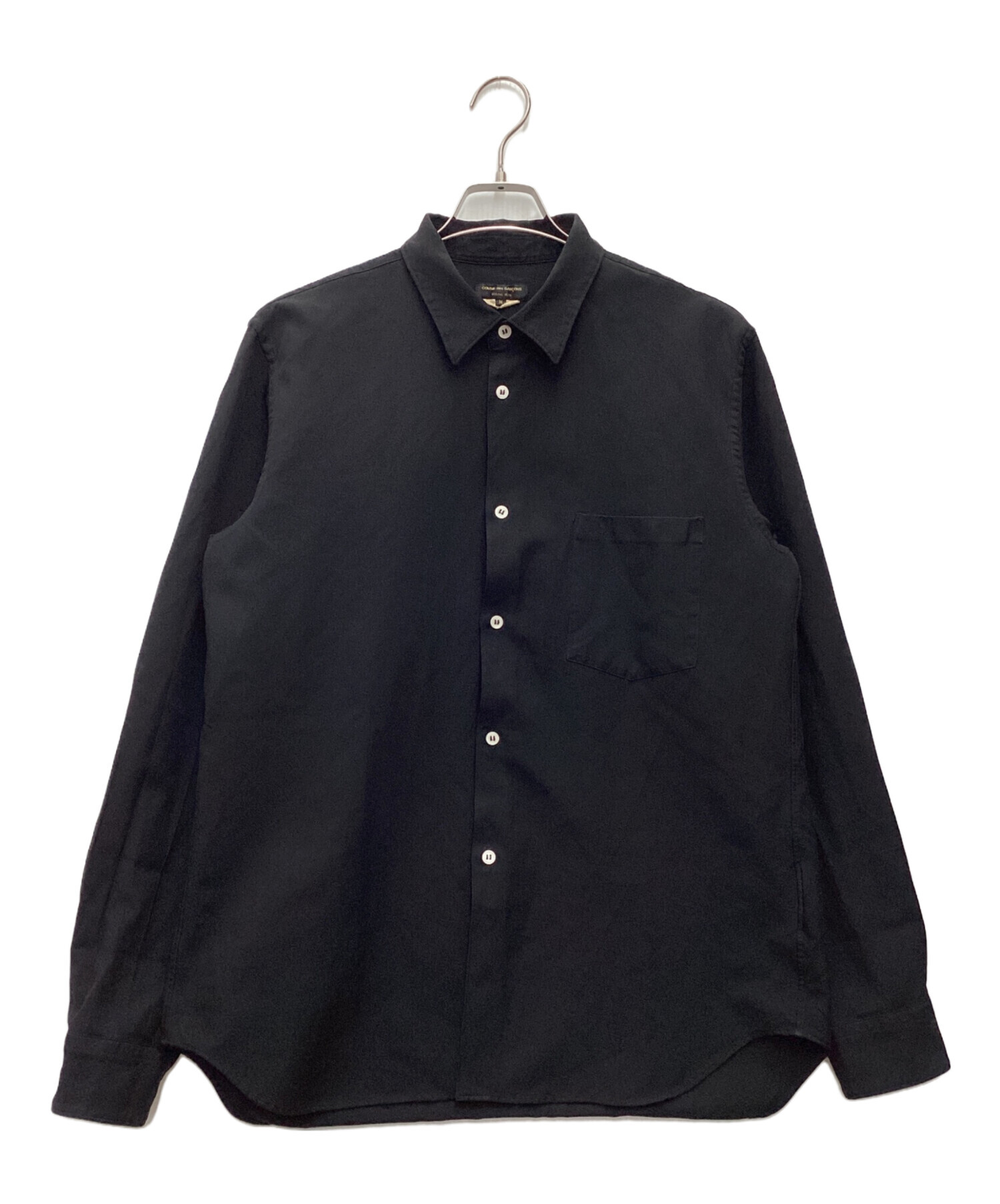 【未使用品】コムデギャルソンオムプリュス 長袖デザインブラウス BLACK F 中古・古着通販】COMME des GARCONS HOMME PLUS (コムデギャルソンオム
