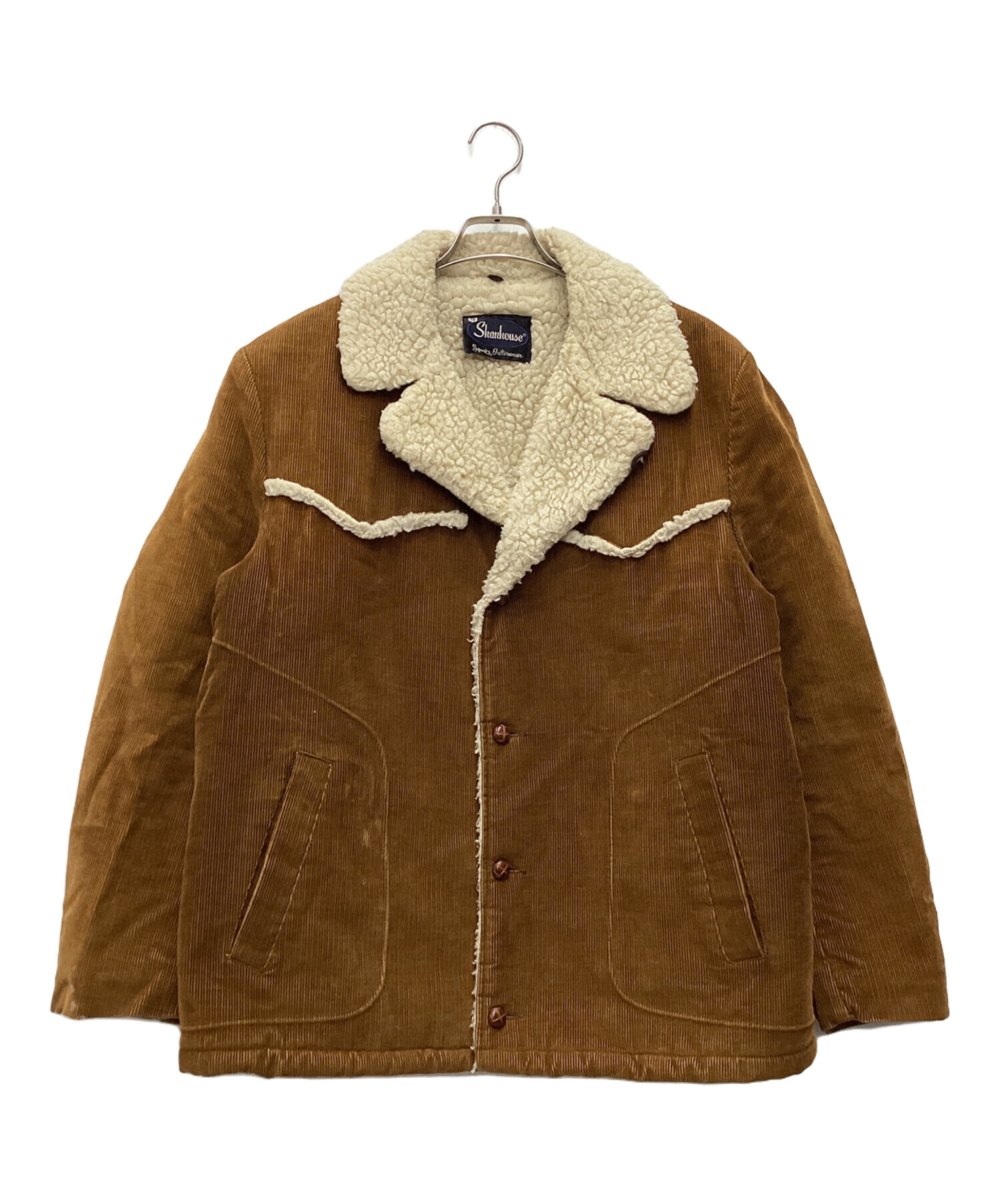 中古・古着通販】SHAN HOUSE (シャンハウス) ランチコート 70s くるみ