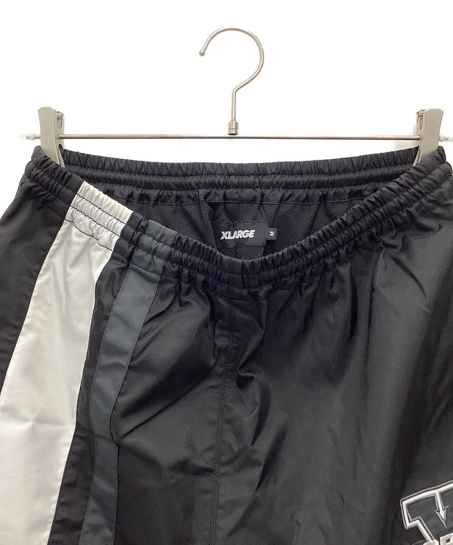 中古・古着通販】X-LARGE (エクストララージ) ナイロンパンツ ブラック
