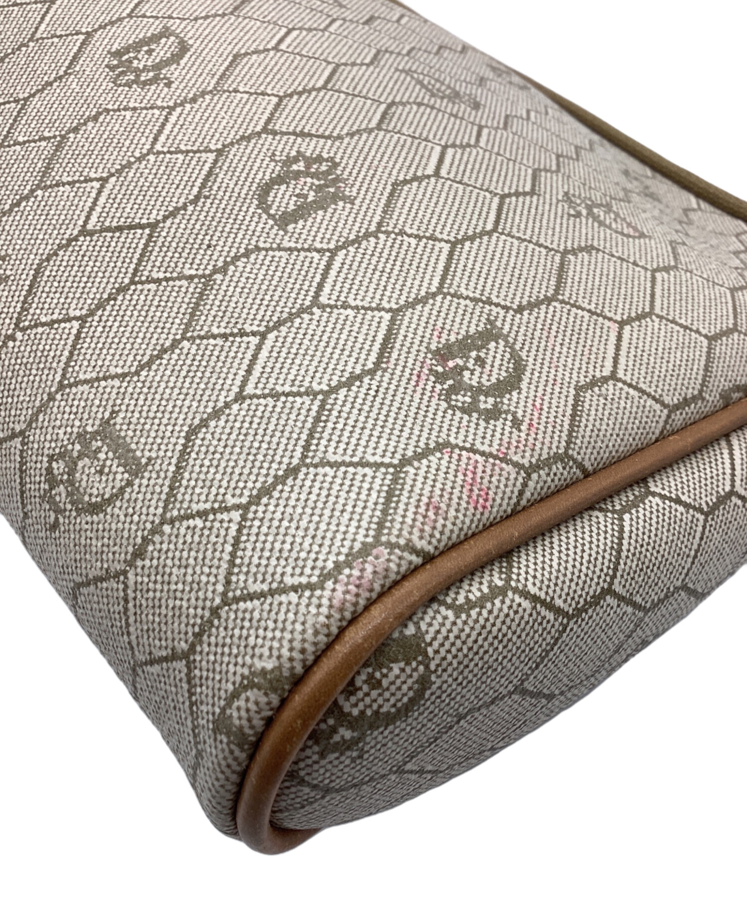 Christian Dior クラッチバッグ ブラウン/ベージュ 中古・古着通販】Christian Dior (クリスチャン ディオール) クラッチ