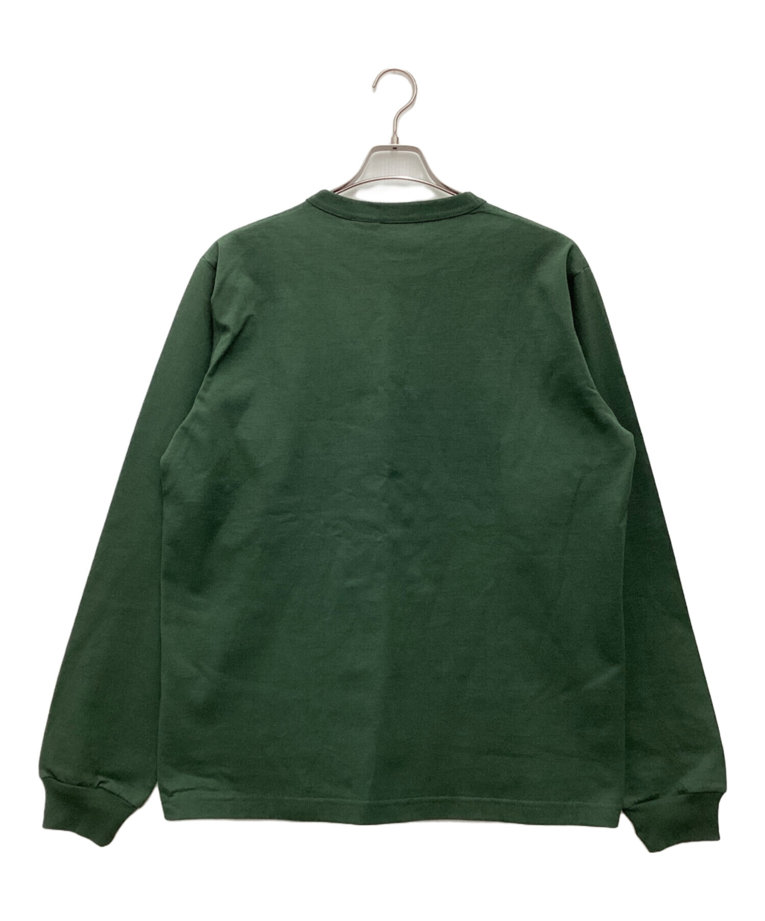 Champion(チャンピオン) 24FW 3 ポイント テック ロー メンズ JPN：28 【中古】【ブランド古着バズストア】 中古・古着通販】Champion (チャンピオン) 長袖カットソー グリーン