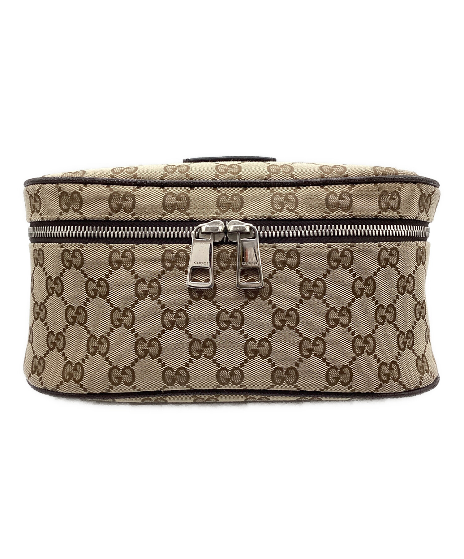 【美品/希少】GUCCI ボディバッグ ジャッキー GGキャンバス ベージュ 中古・古着通販】GUCCI (グッチ) ボディバッグ GGキャンバス ベージュ