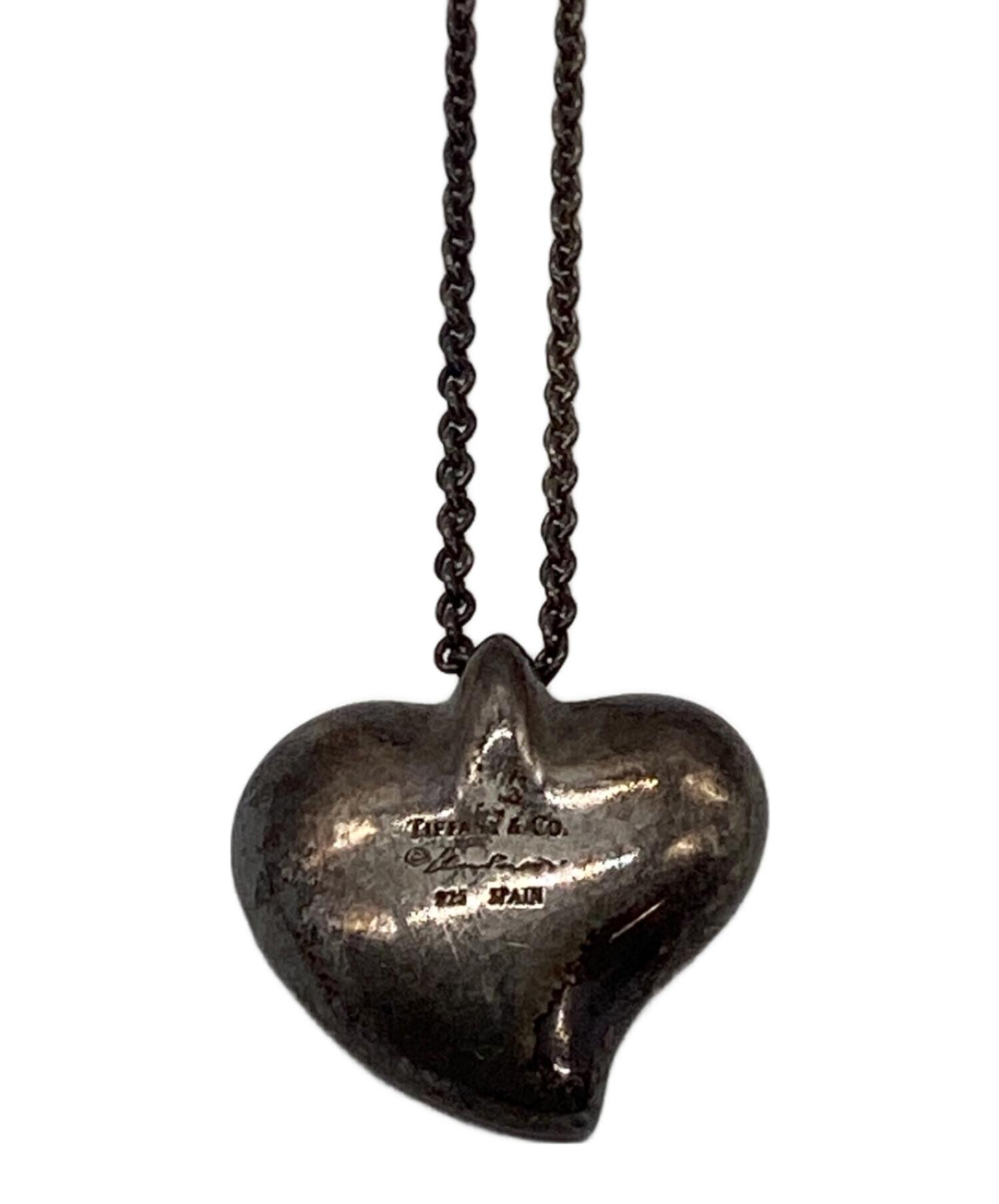 Tiffany & Co. ハート型ネックレス　中古 中古・古着通販】Tiffany & Co. (ティファニー) ネックレス オープン
