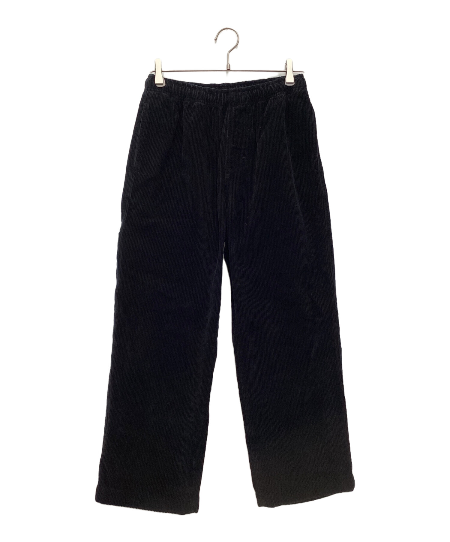 中古・古着通販】stussy (ステューシー) コーデュロイパンツ ブラック