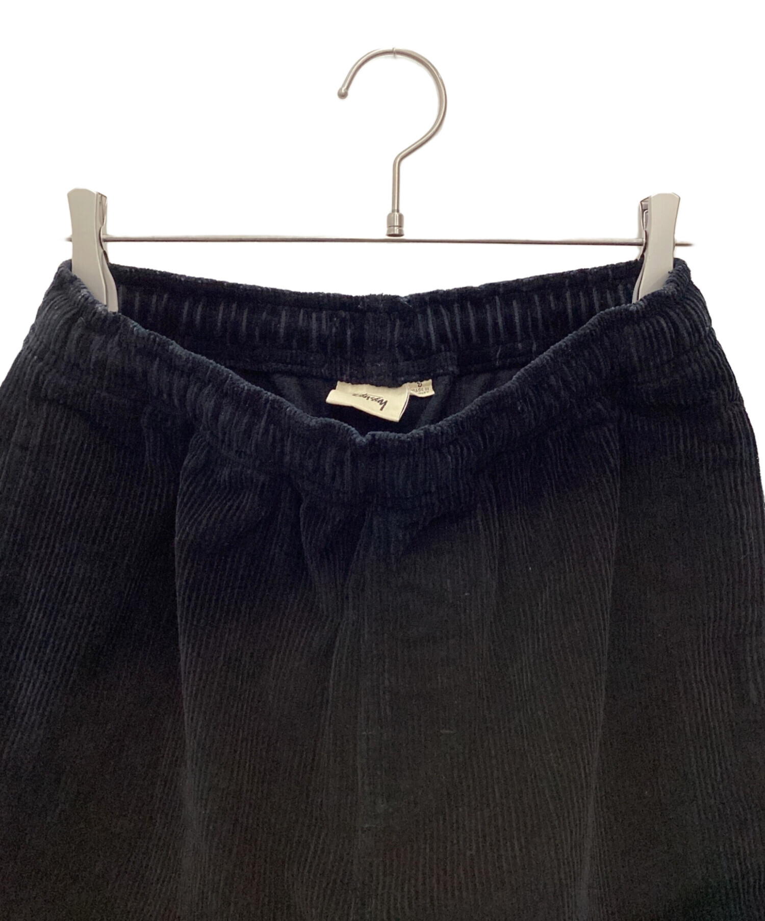 中古・古着通販】stussy (ステューシー) コーデュロイパンツ ブラック