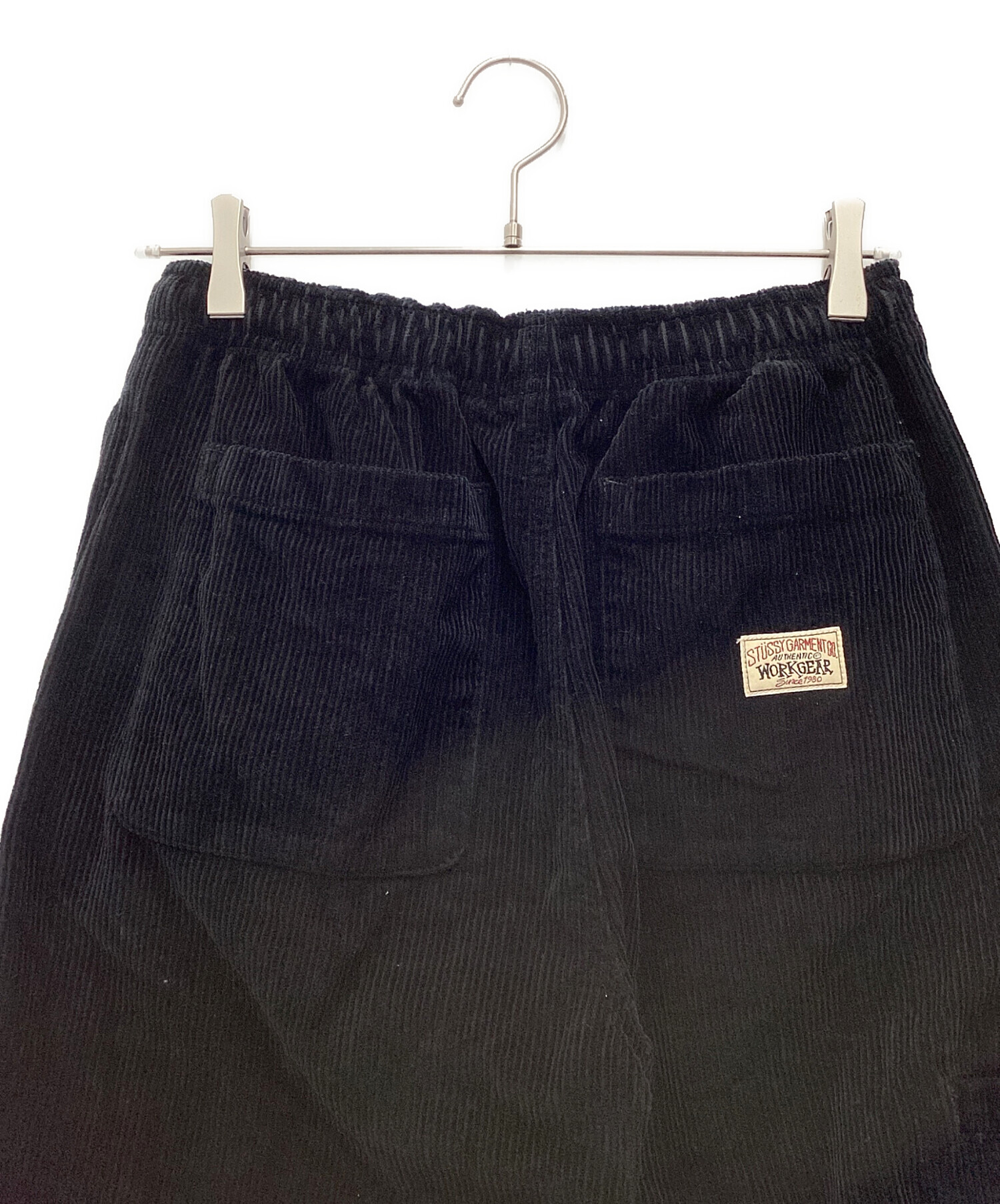 ビンテージ Stussy ブラックコーデュロイパンツサイズ30 stussy STUSSY