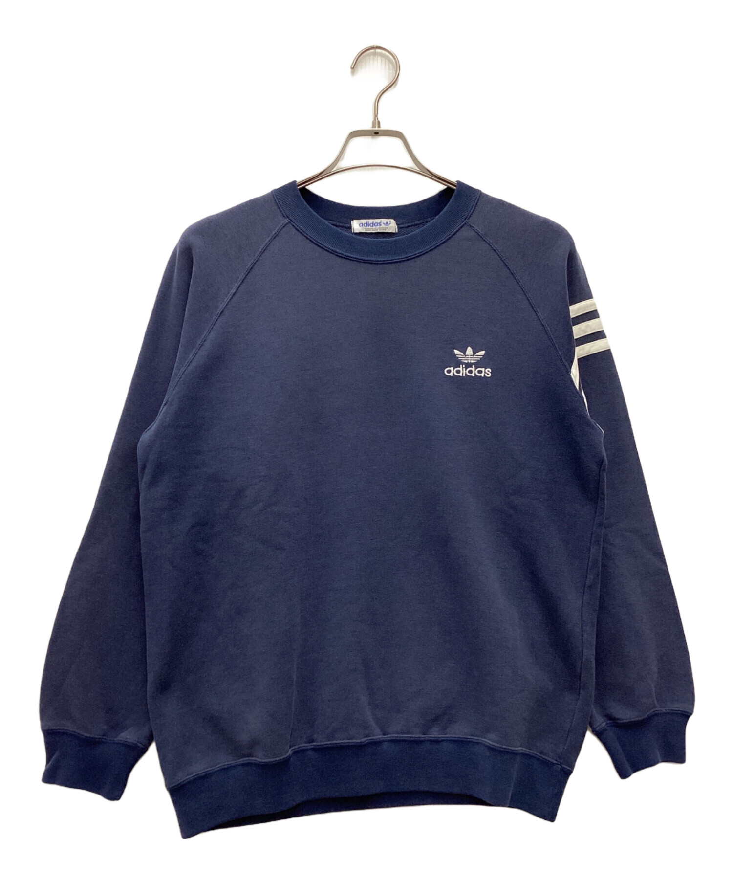 中古・古着通販】adidas (アディダス) クルーネックスウェット