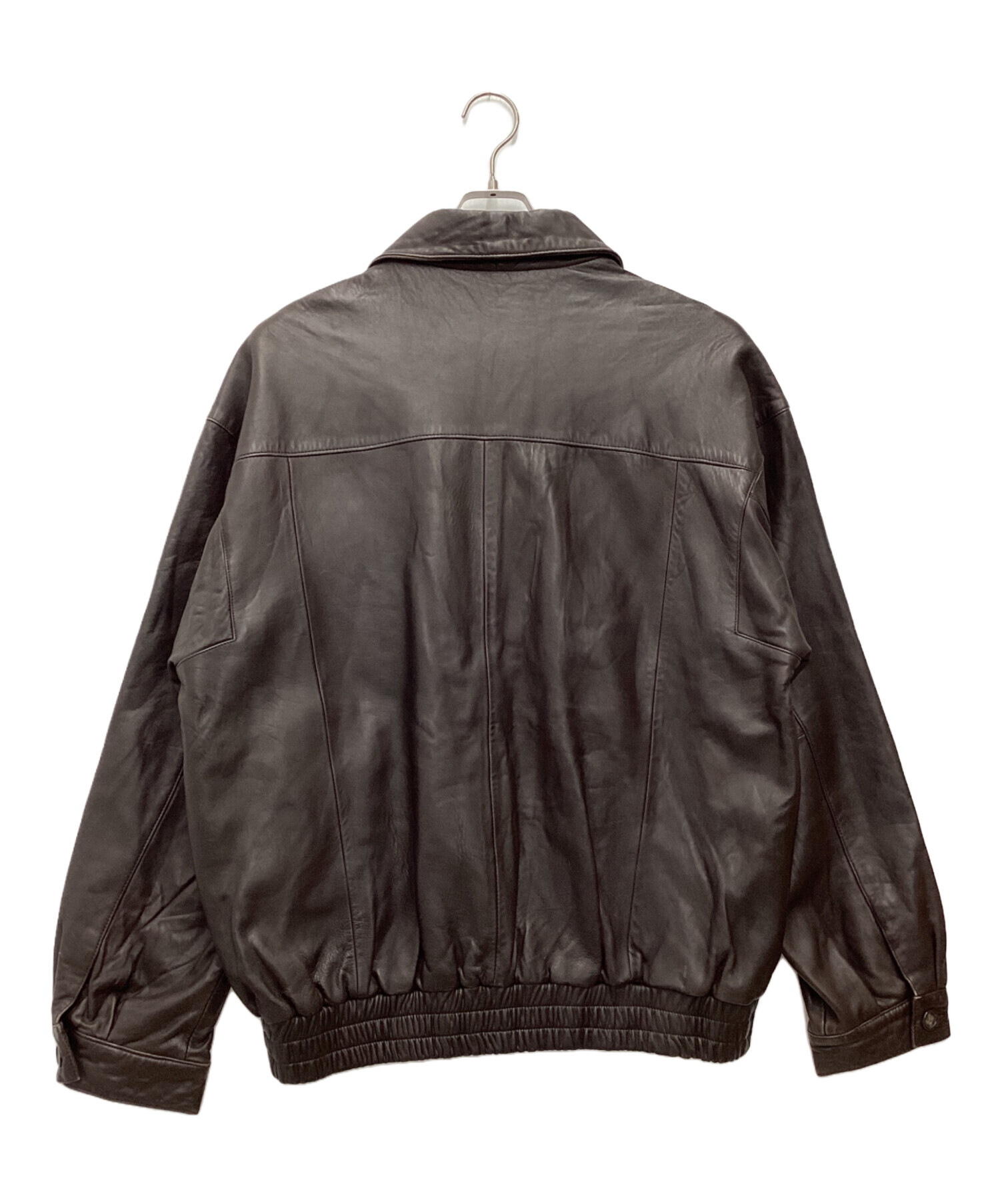 中古・古着通販】FIORENZA (-) レザージャケット ブラウン サイズ:SIZE