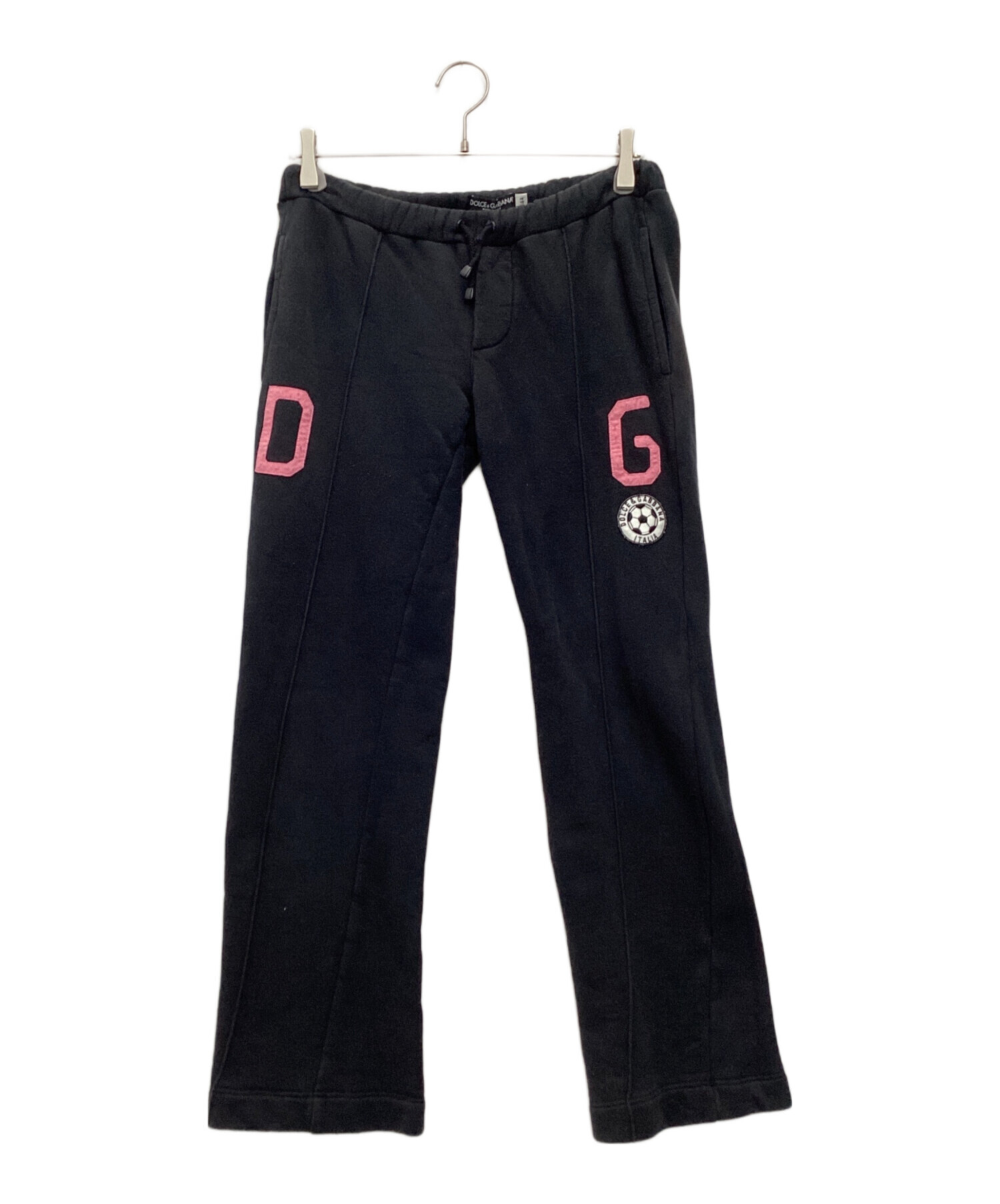 DOLCE&amp;GABBANA ベスト 40(M位) 黒xピンクx黄等(総柄) 【古着】【中古】 中古・古着通販】DOLCE & GABBANA (ドルチェ＆ガッバーナ) ロゴ