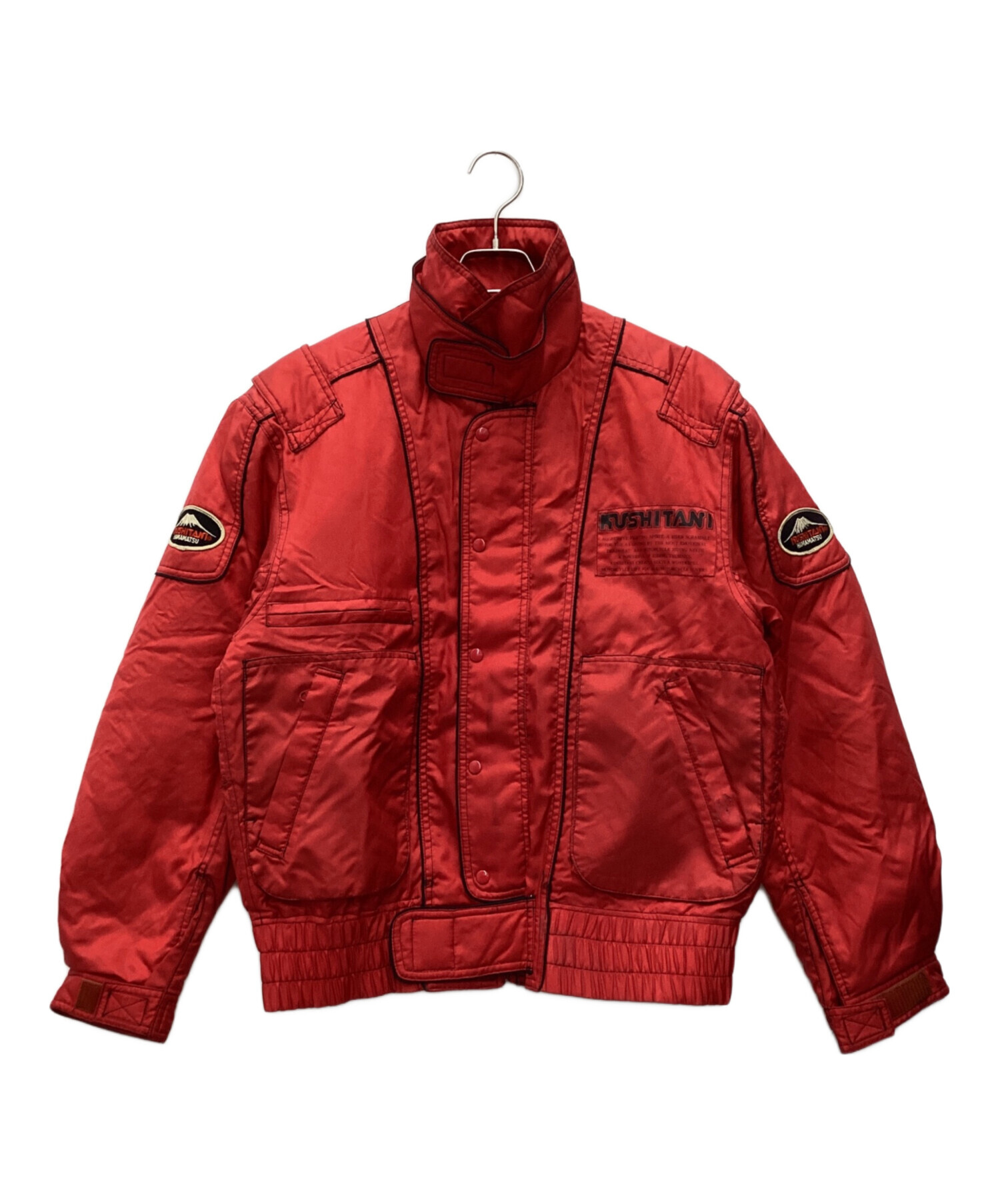 中古・古着通販】KUSHITANI (クシタニ) ナイロンジャケット レッド