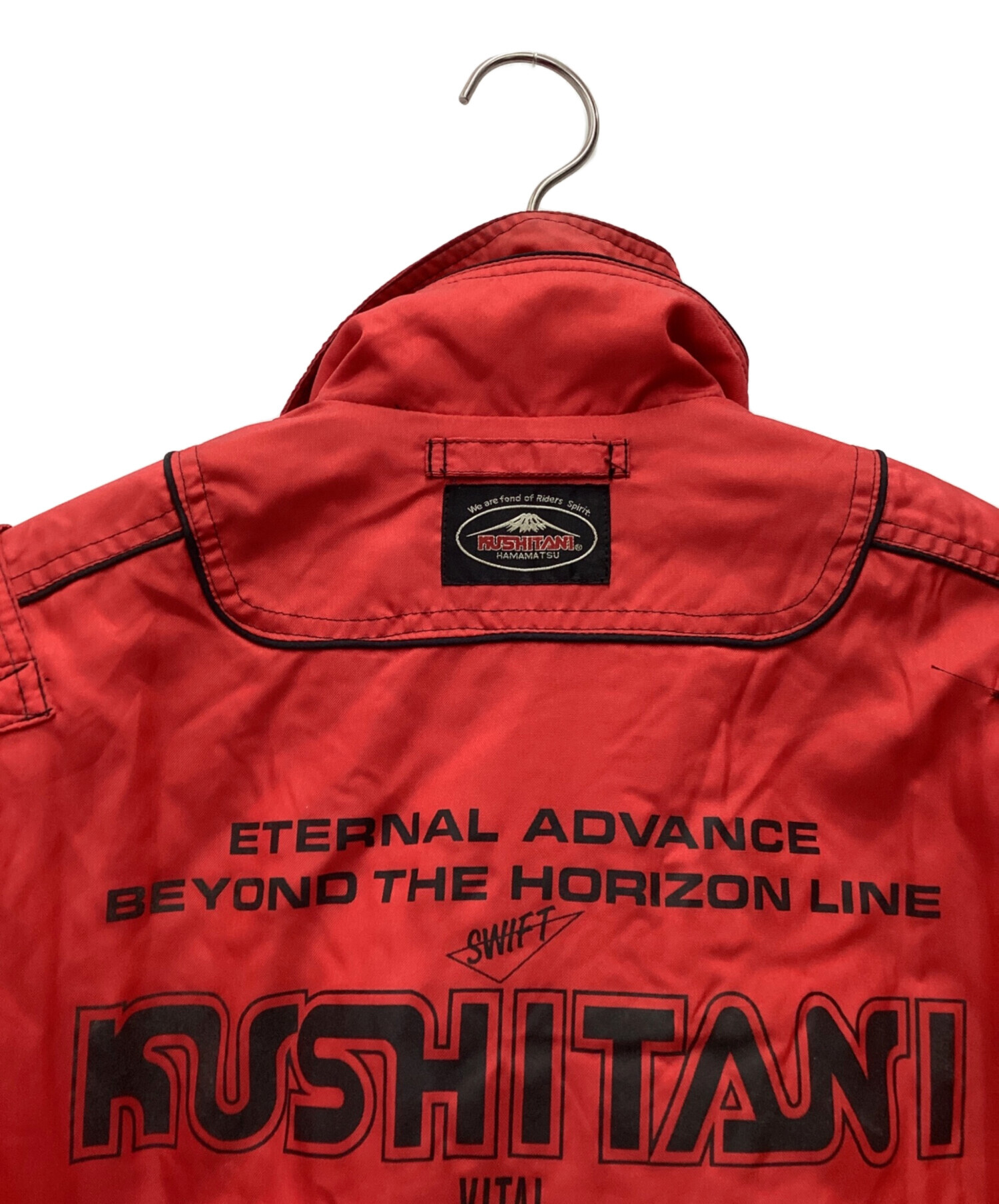 KUSHITANI レッドジャケット Mサイズ KUSHITANI クシタニ K-2359 VECTOR JACKET ベクトルジャケット レッド