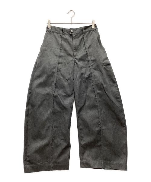 中古・古着通販】rin by TTAGGG (-) ワイドパンツ グレー サイズ:SIZE