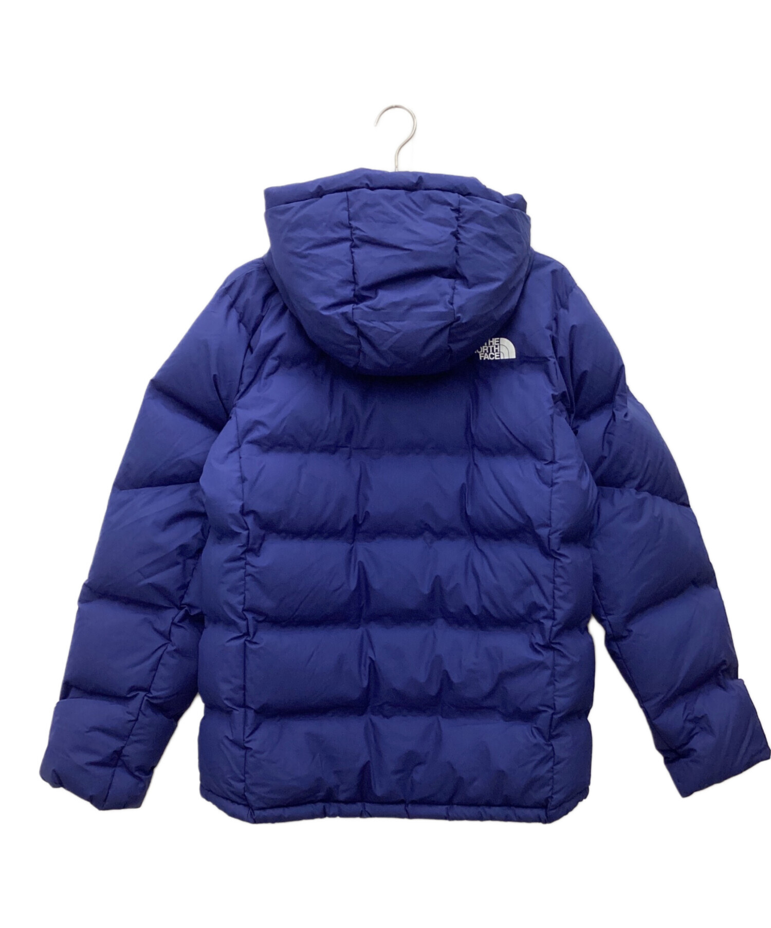 【未使用に近い】ザノースフェイス ダウン ビレイヤーパーカ フラッグブルー M 中古・古着通販】THE NORTH FACE (ザ ノース フェイス) ビレイヤー