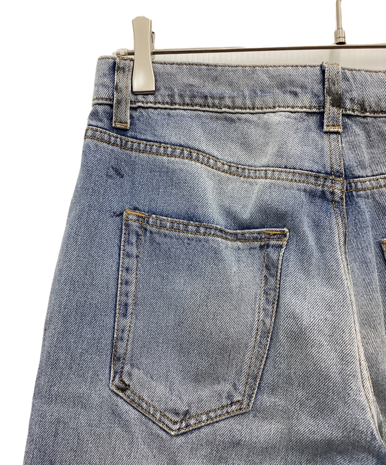 SAINT LAURENT PARIS デニム テーパード メンズ グレー SAINT LAURENT PARIS サンローランパリ レディース デニムパンツ