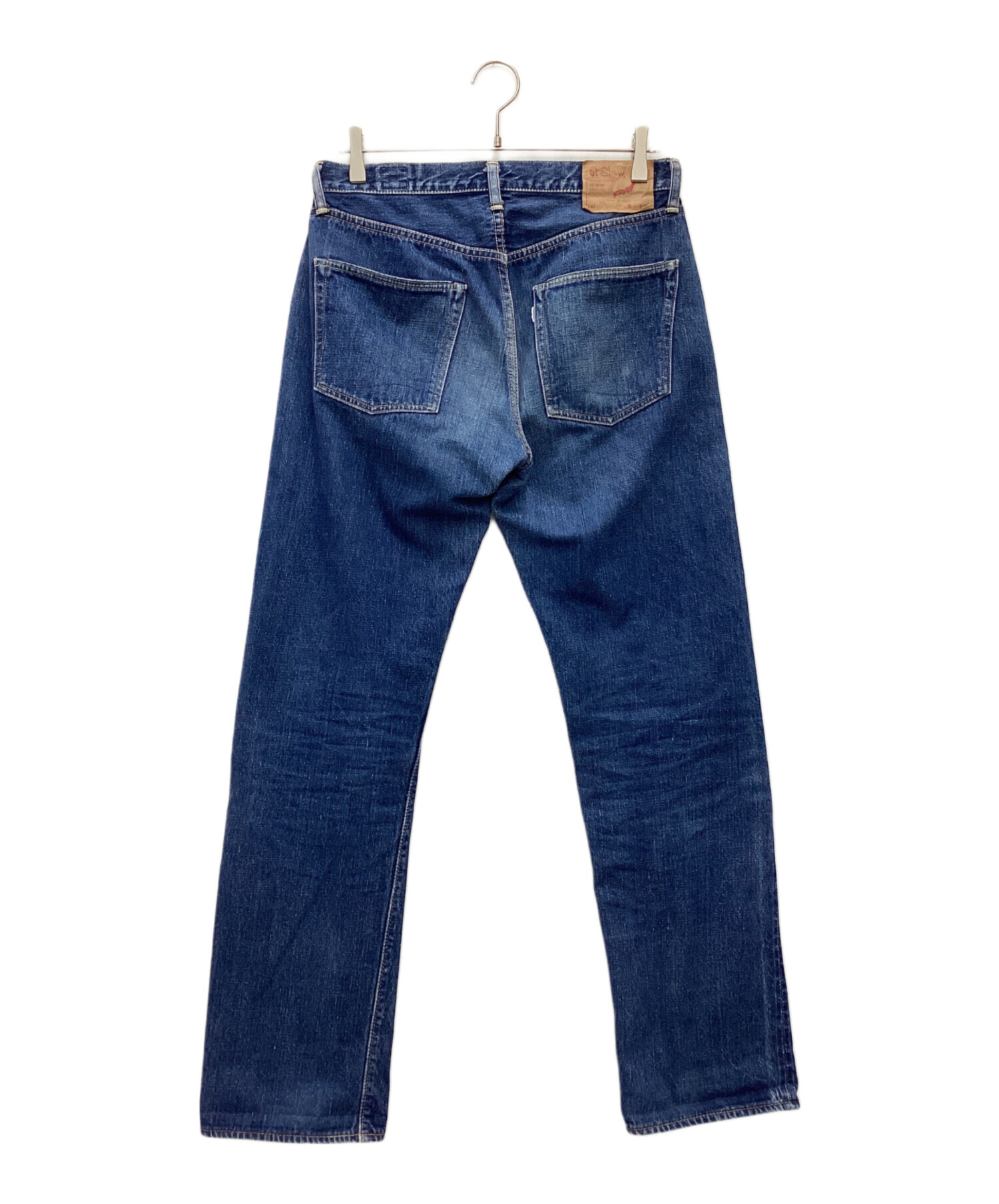 中古・古着通販】orSlow (オアスロウ) デニムパンツ セルビッチ 