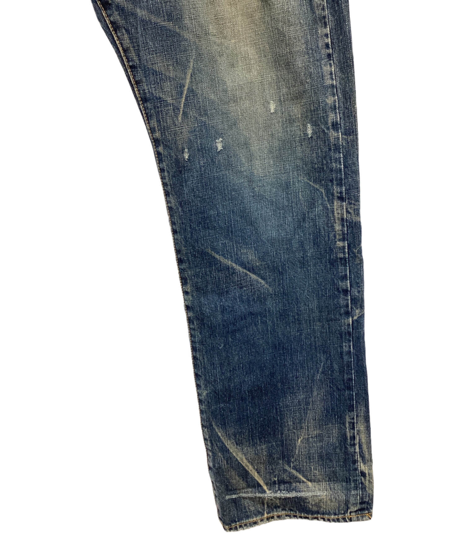 swagger スワッガー デニム パンツ 裏原 フェノメノン W32 中古・古着通販】SWAGGER (スワッガー) デニムパンツ 裏原 ブルー