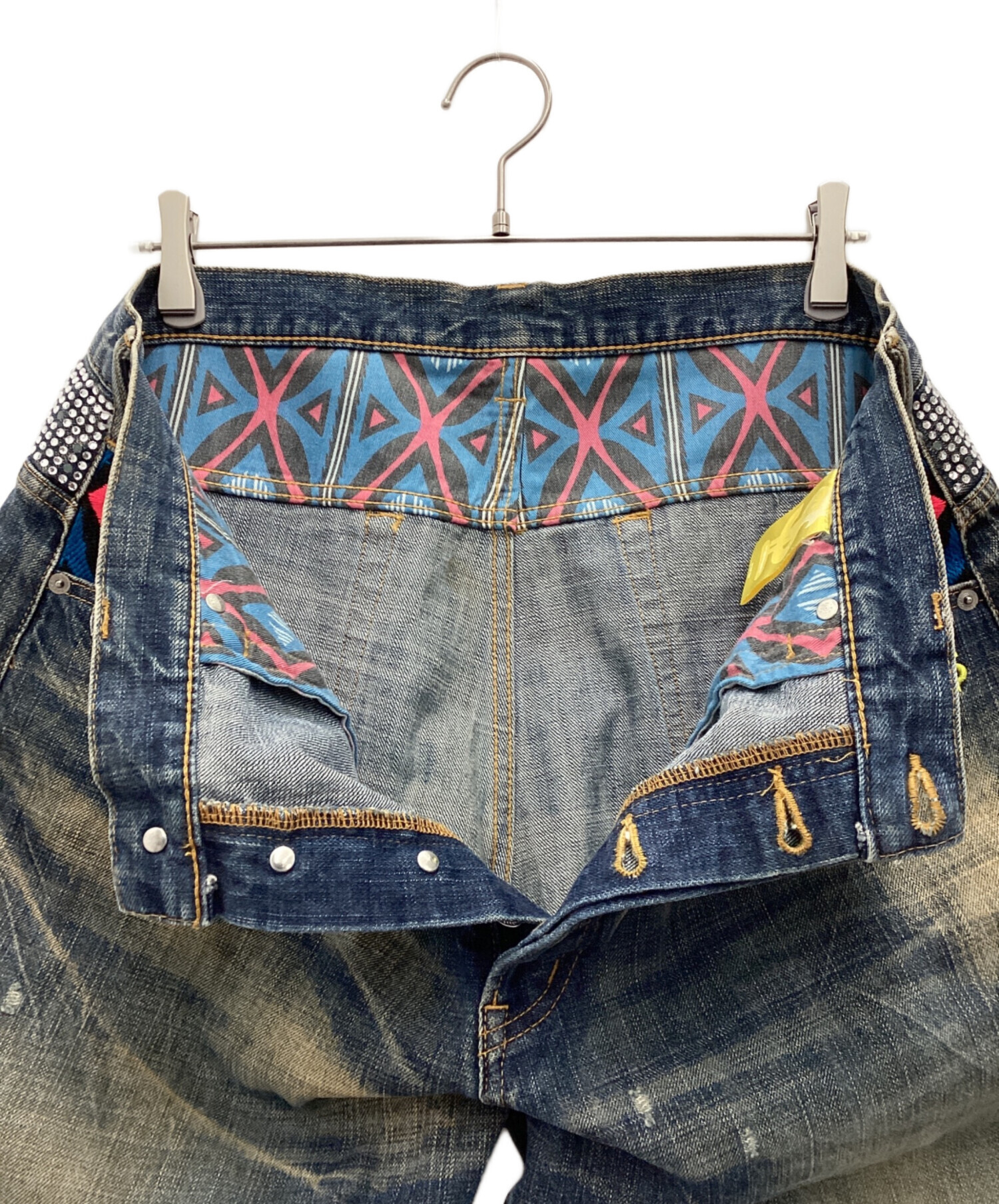 中古・古着通販】SWAGGER (スワッガー) デニムパンツ 裏原 ブルー