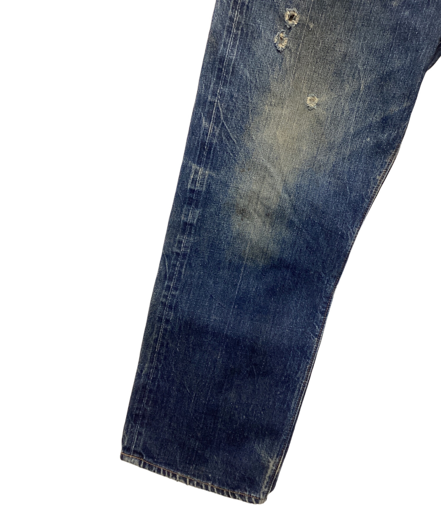 中古・古着通販】LEVI'S (リーバイス) デニムパンツ 501 BIGE 不均等V