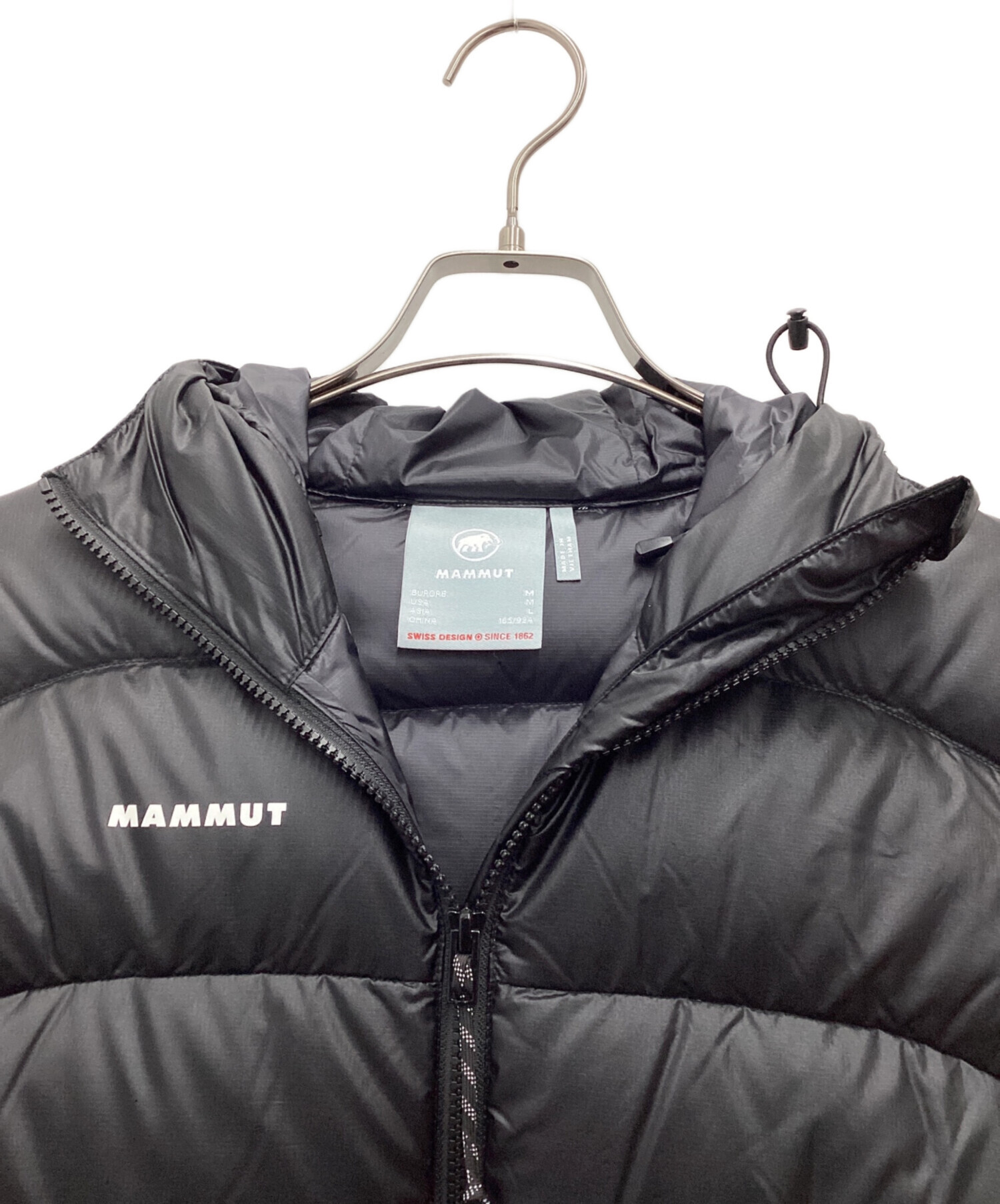 中古・古着通販】MAMMUT (マムート) ダウンジャケット ブラック サイズ