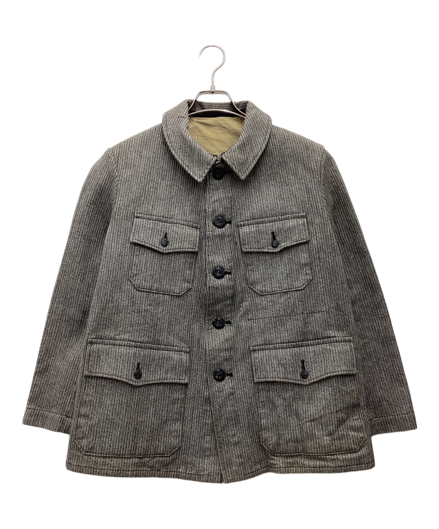 東洋 SUGAR CANE ハンティングジャケット XL ブラック SUGAR CANE