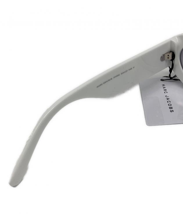 MARC JACOBS サングラス ホワイト 中古・古着通販】MARC JACOBS (マークジェイコブス) サングラス