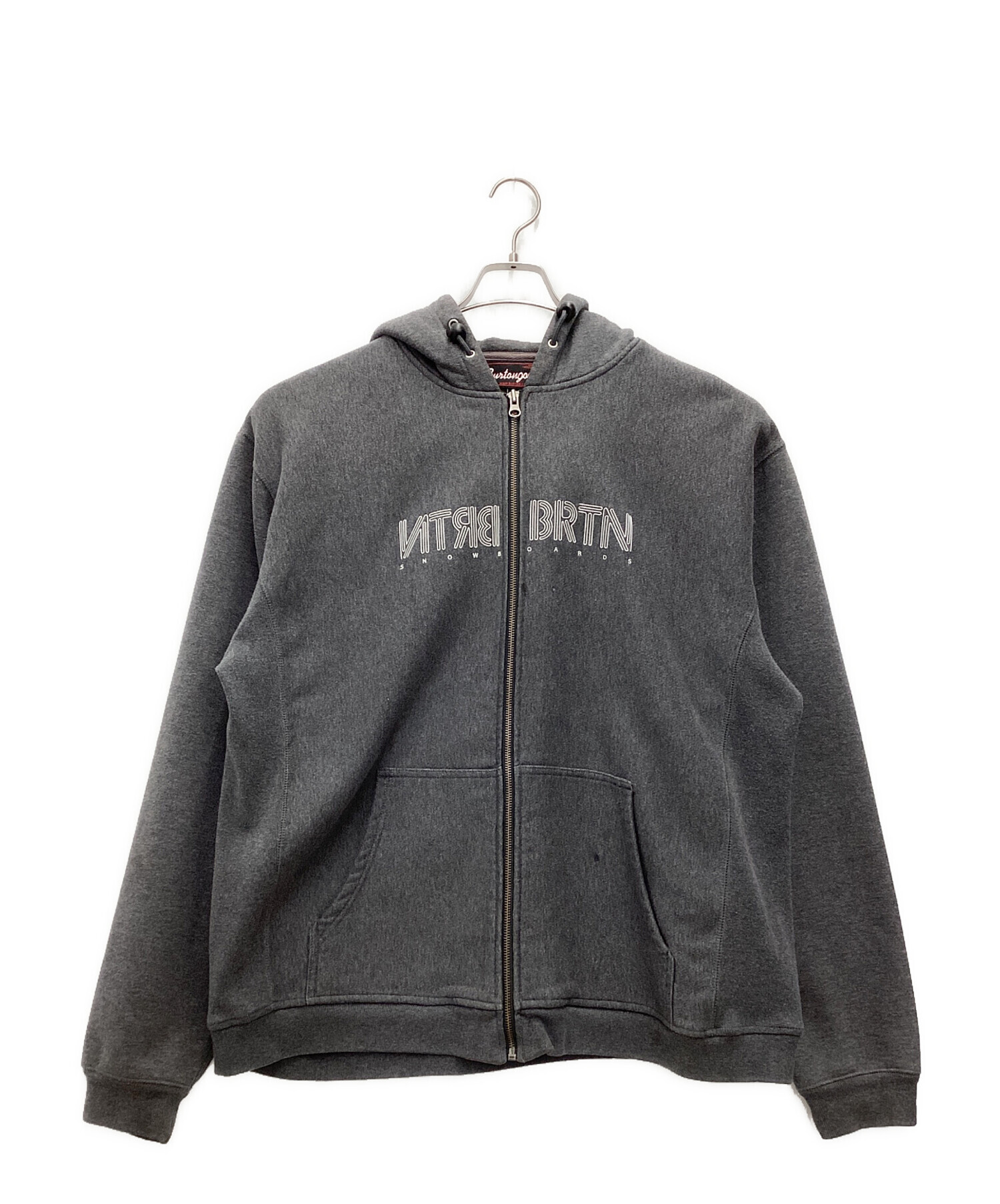 中古・古着通販】BURTON (バートン) ジップパーカー 90s グレー サイズ