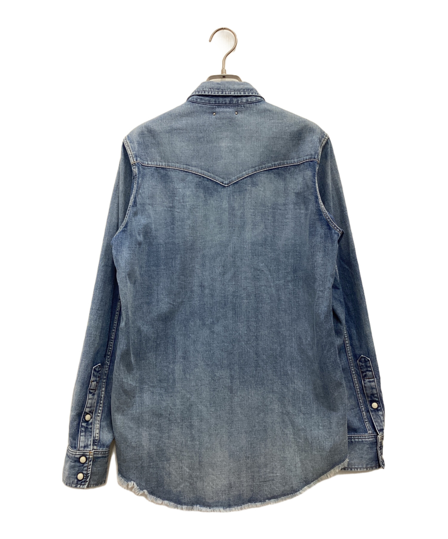 中古・古着通販】MINEDENIM (マインデニム) デニムシャツ スカイブルー