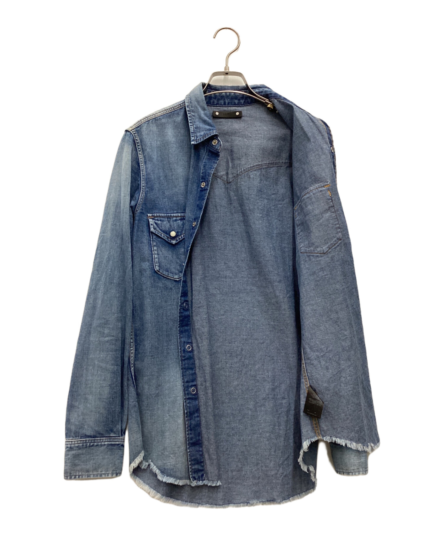 中古・古着通販】MINEDENIM (マインデニム) デニムシャツ スカイブルー