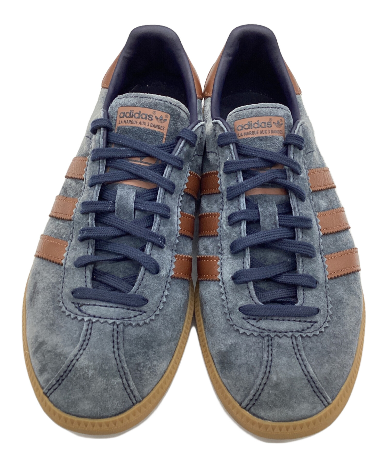 00s　オールドアディダス　スウィングトップ　刺繍　レザーライン　ダークネイビー 中古・古着通販】adidas (アディダス) ローカットスニーカー