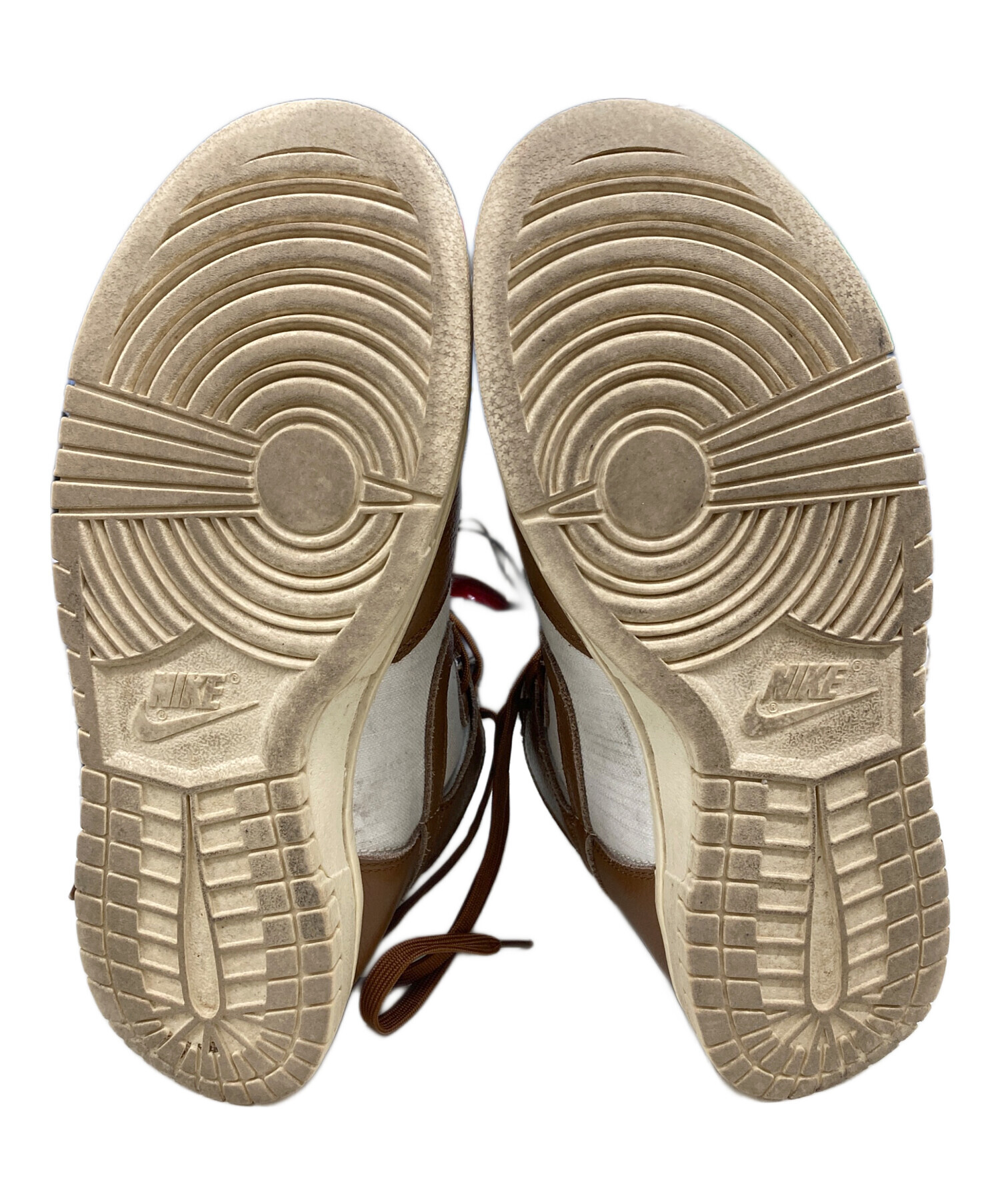 中古・古着通販】NIKE (ナイキ) ハイカットスニーカー ブラウン サイズ