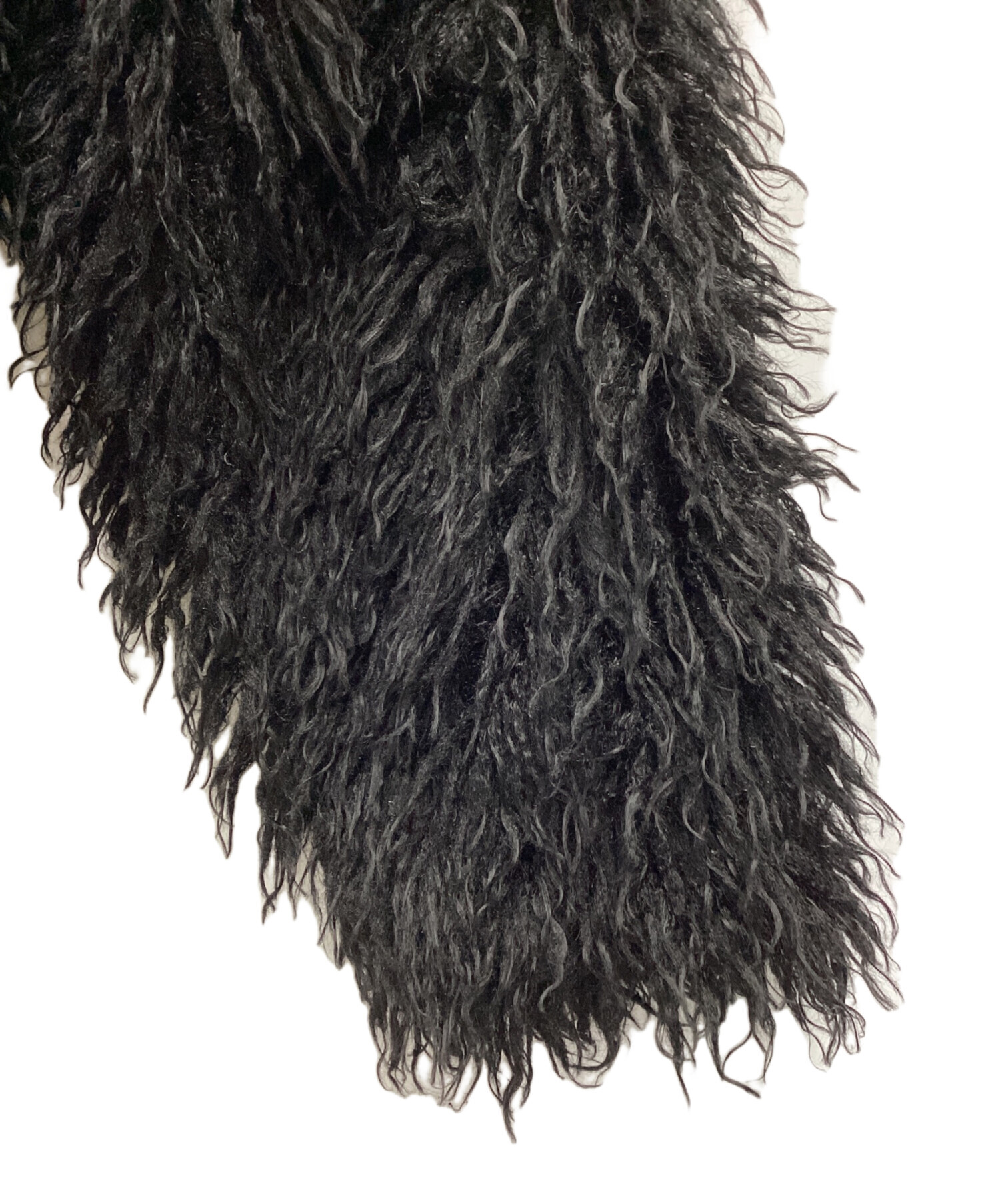 中古・古着通販】LAGUA GEM (ラグアジェム) LONG FAUX FUR BELTED