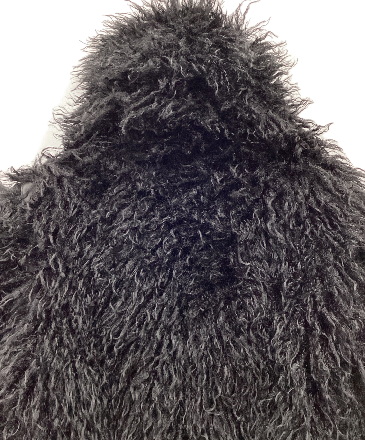中古・古着通販】LAGUA GEM (ラグアジェム) LONG FAUX FUR BELTED
