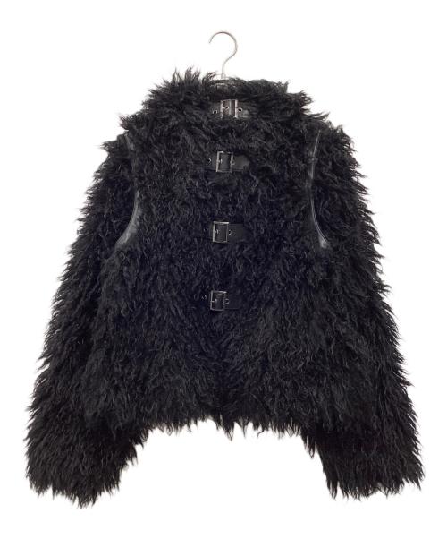 中古・古着通販】LAGUA GEM (ラグアジェム) LONG FAUX FUR BELTED
