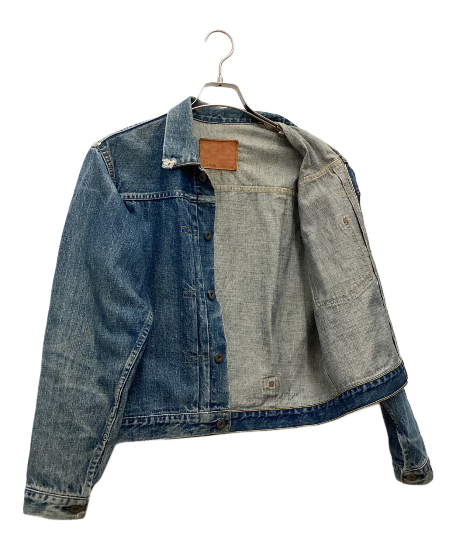 levi's デニムジャケット　1st対戦モデル復刻 Levi's - 日本製 リーバイス 506XX 大戦モデル 復刻 1st デニム