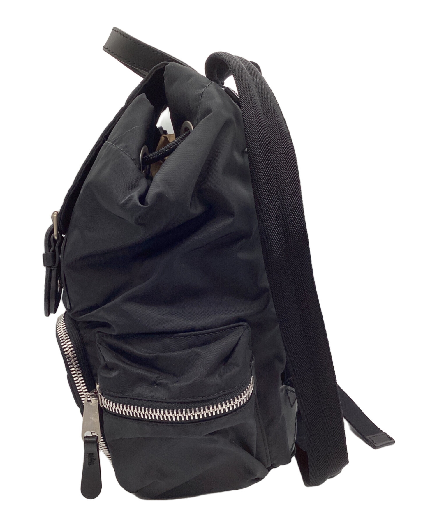 中古・古着通販】BURBERRY (バーバリー) リュック ブラック｜ブランド