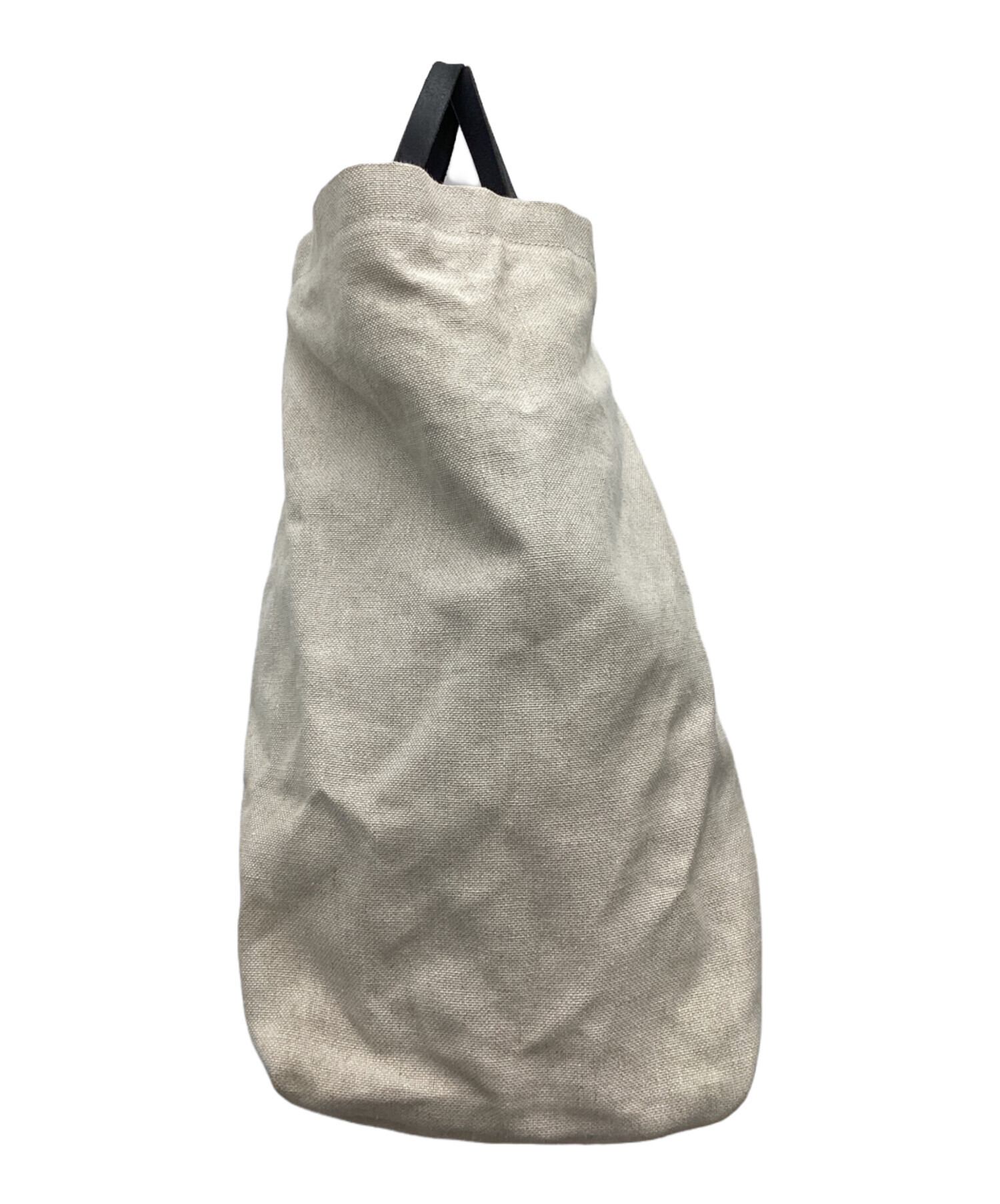 未使用 HYKE ハイク CHACOLI チャコリ コットン ミリタリー バッグ 新品 HYKE x CHACOLI ハイク チャコリ 別注 日本製 BASKET MEDIUM SIZE