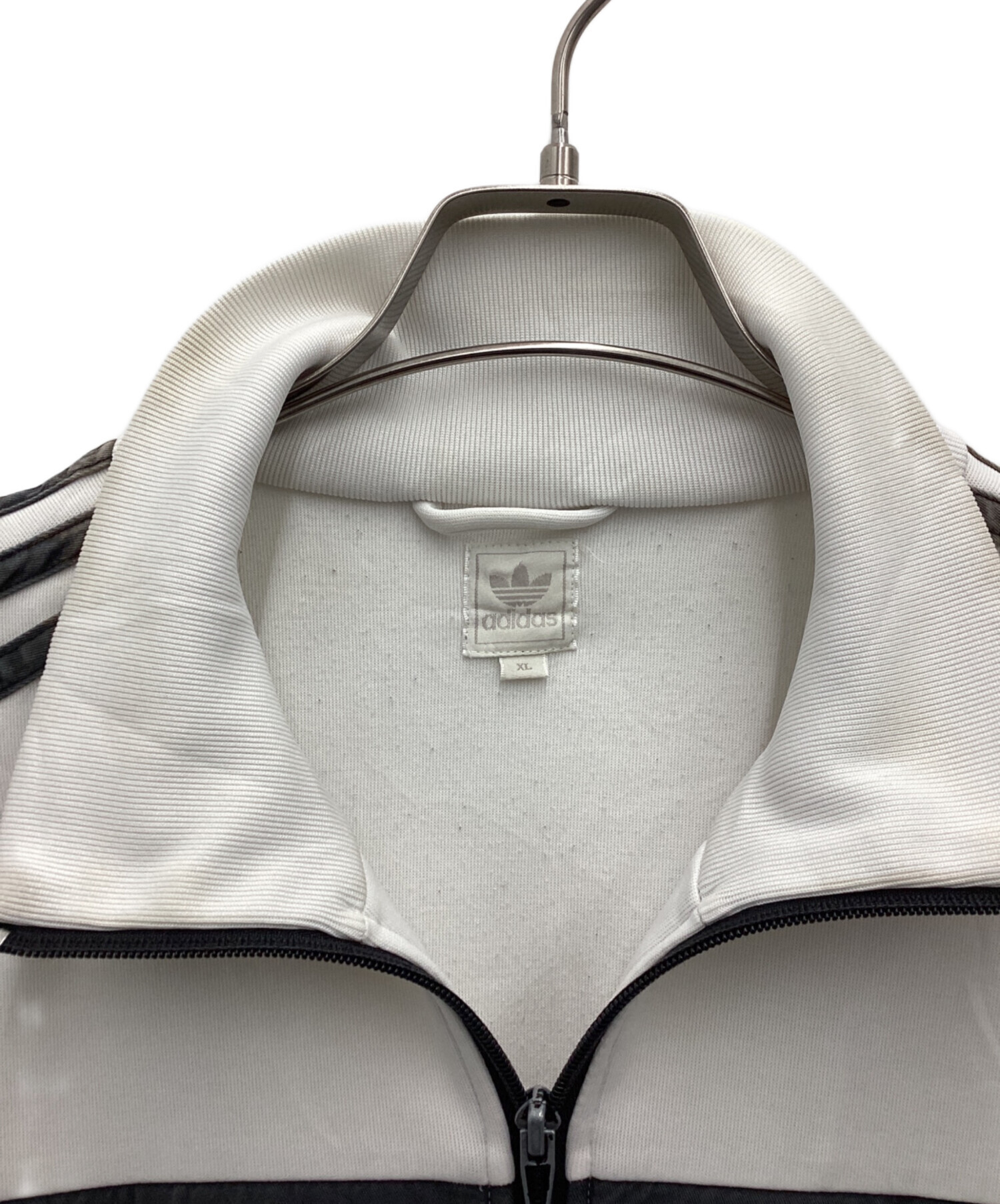 中古・古着通販】adidas (アディダス) トラックジャケット ホワイト