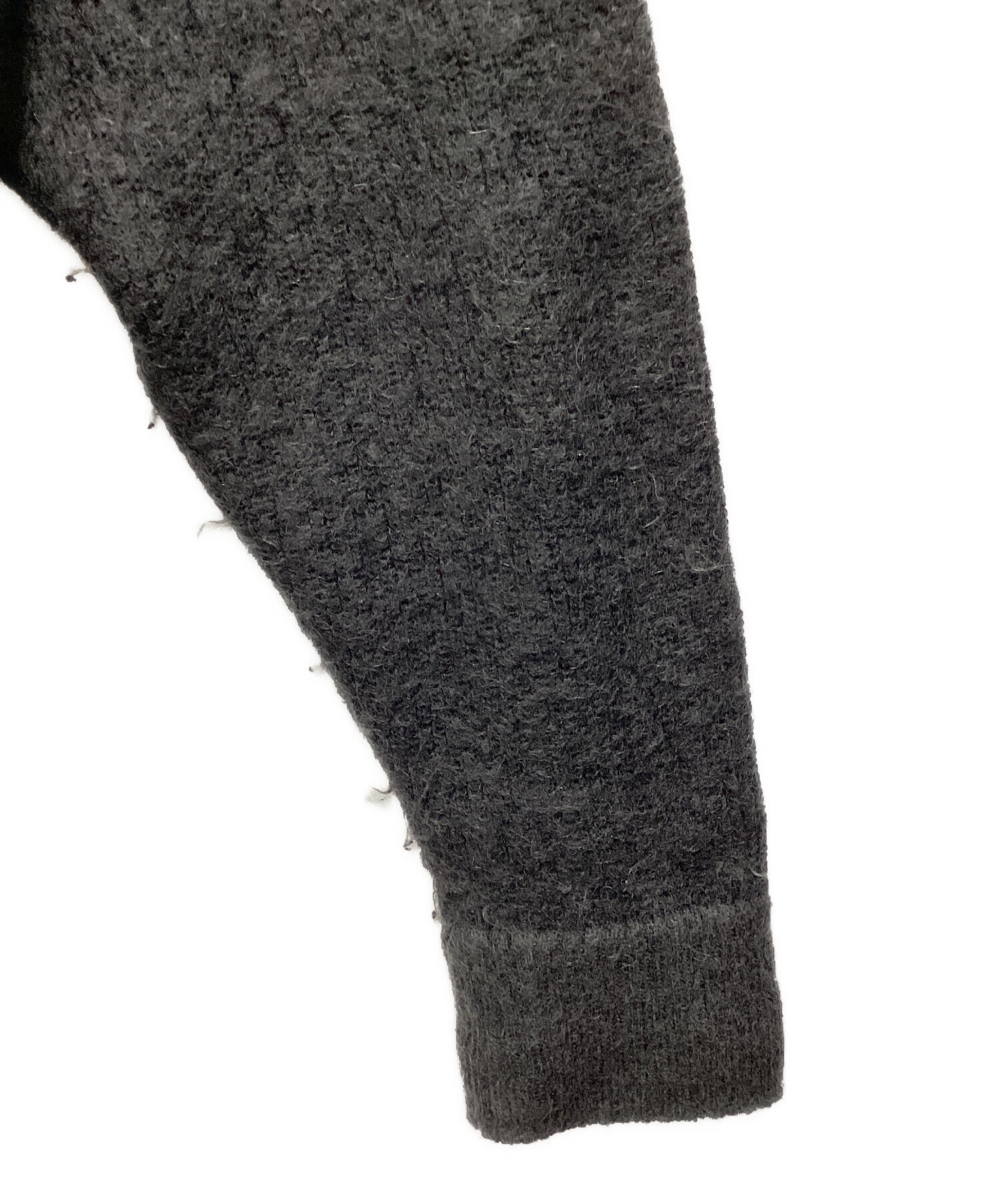 中古・古着通販】stein (シュタイン) 厚手ニット BI COLOR RIB SUPER