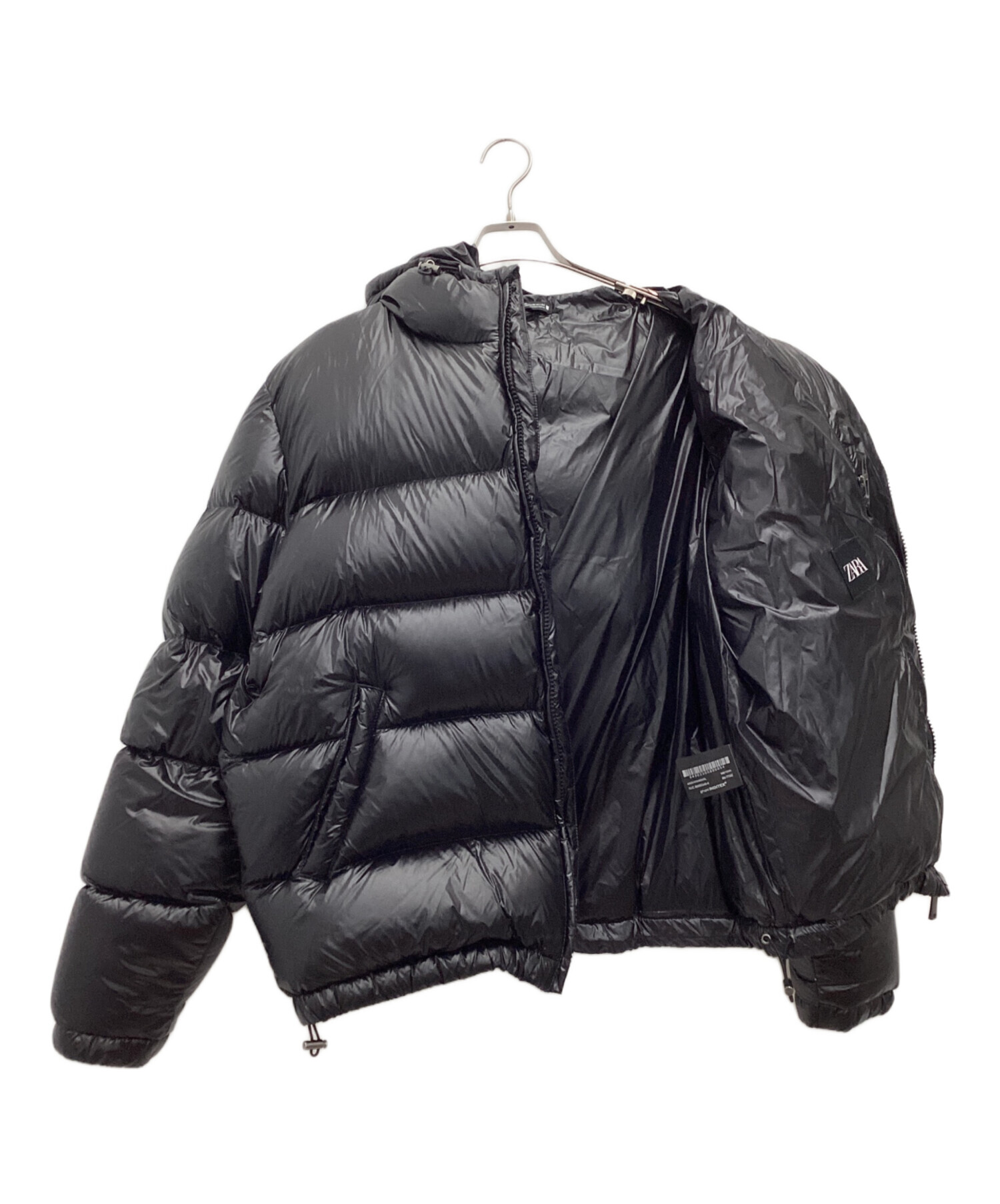 中古・古着通販】ZARA (ザラ) ダウンジャケット ブラック サイズ:SIZE