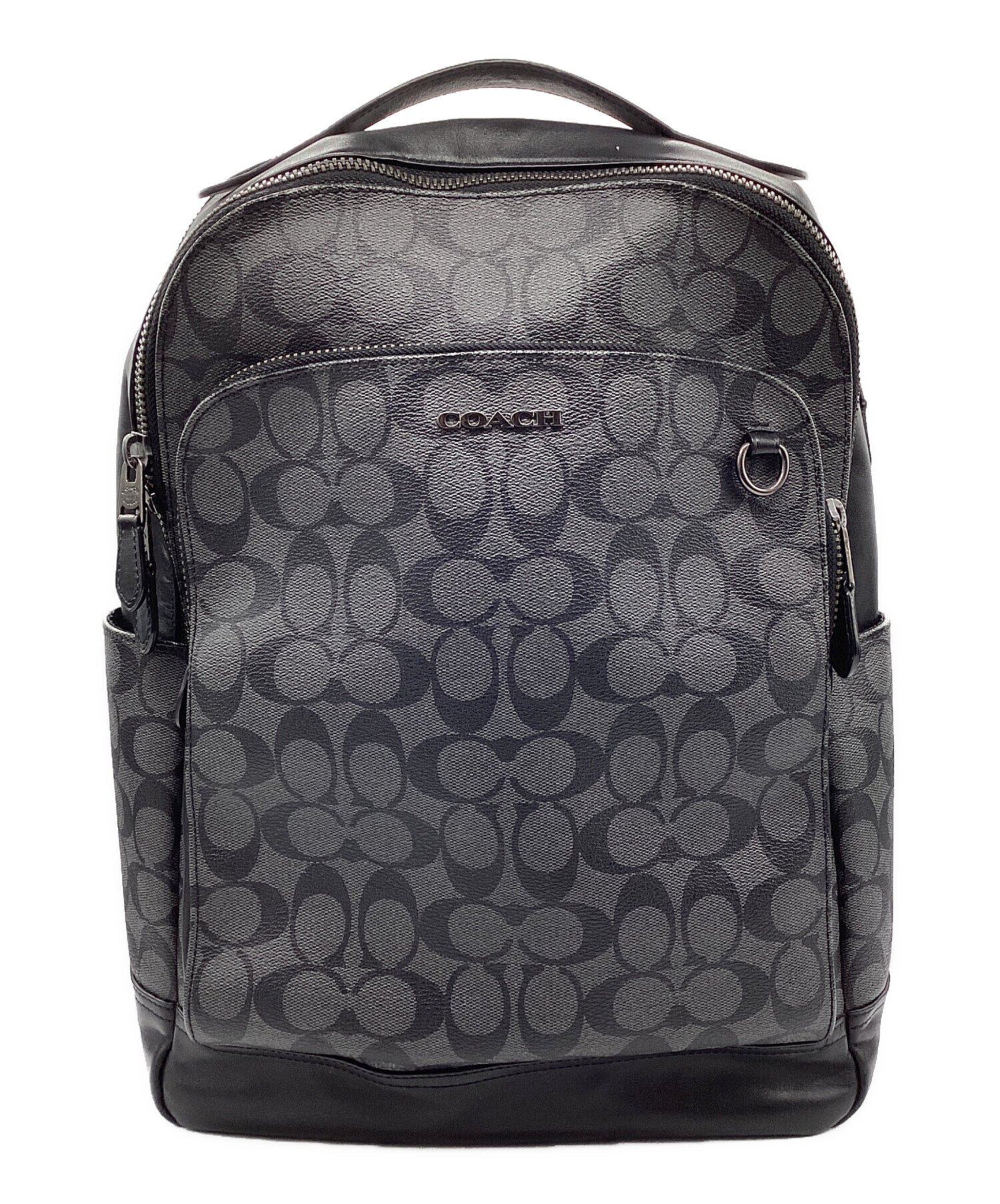 中古・古着通販】COACH (コーチ) デイパック ブラック｜ブランド・古着