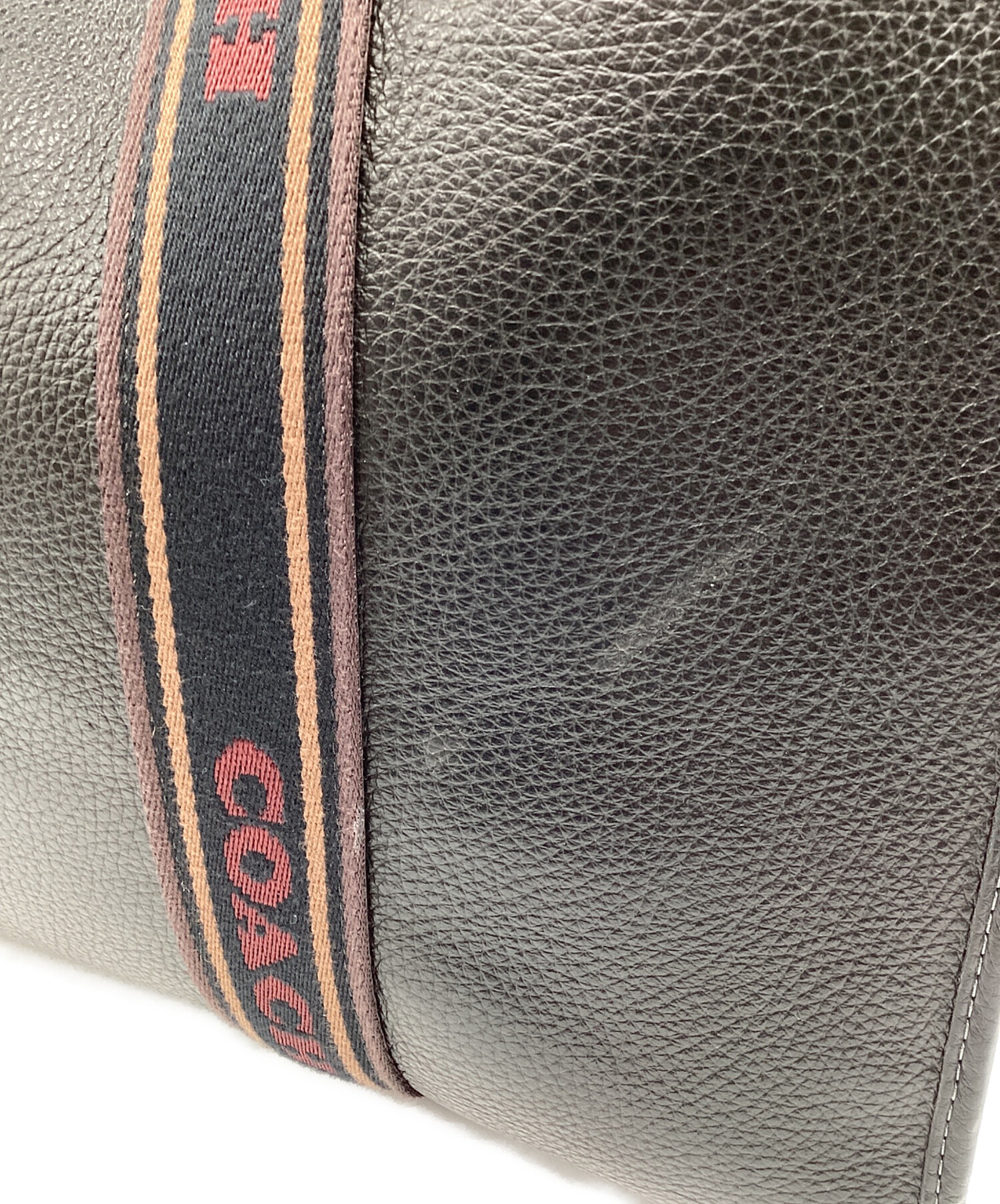 中古・古着通販】COACH (コーチ) ラージスミストートバッグ ブラック 