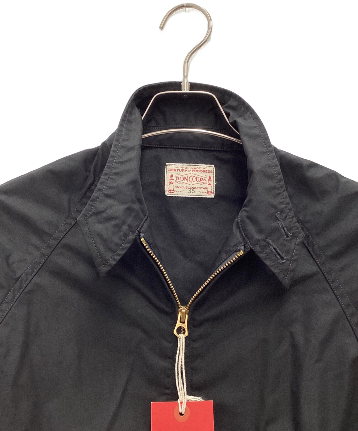 中古・古着通販】BONCOURA (ボンクラ) スイングトップ ブラック 中古・古着通販】BONCOURA (ボンクラ) スイングトップ ブラック