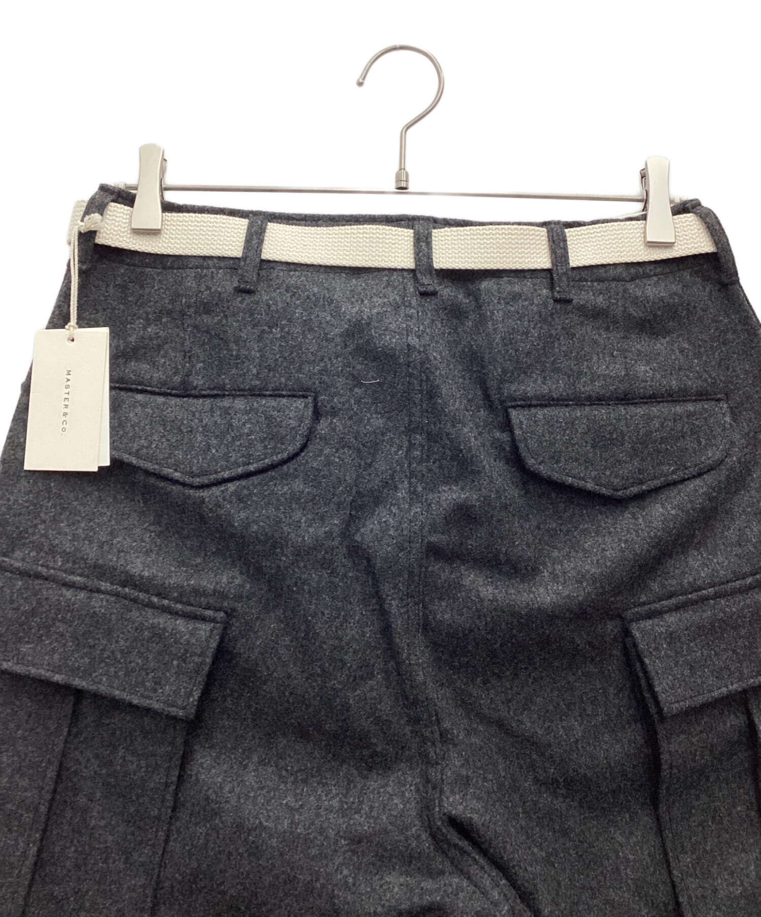 MASTER&Co.カーゴパンツ 中古・古着通販】MASTER&CO. (マスターアンドコー) ウールカーゴパンツ