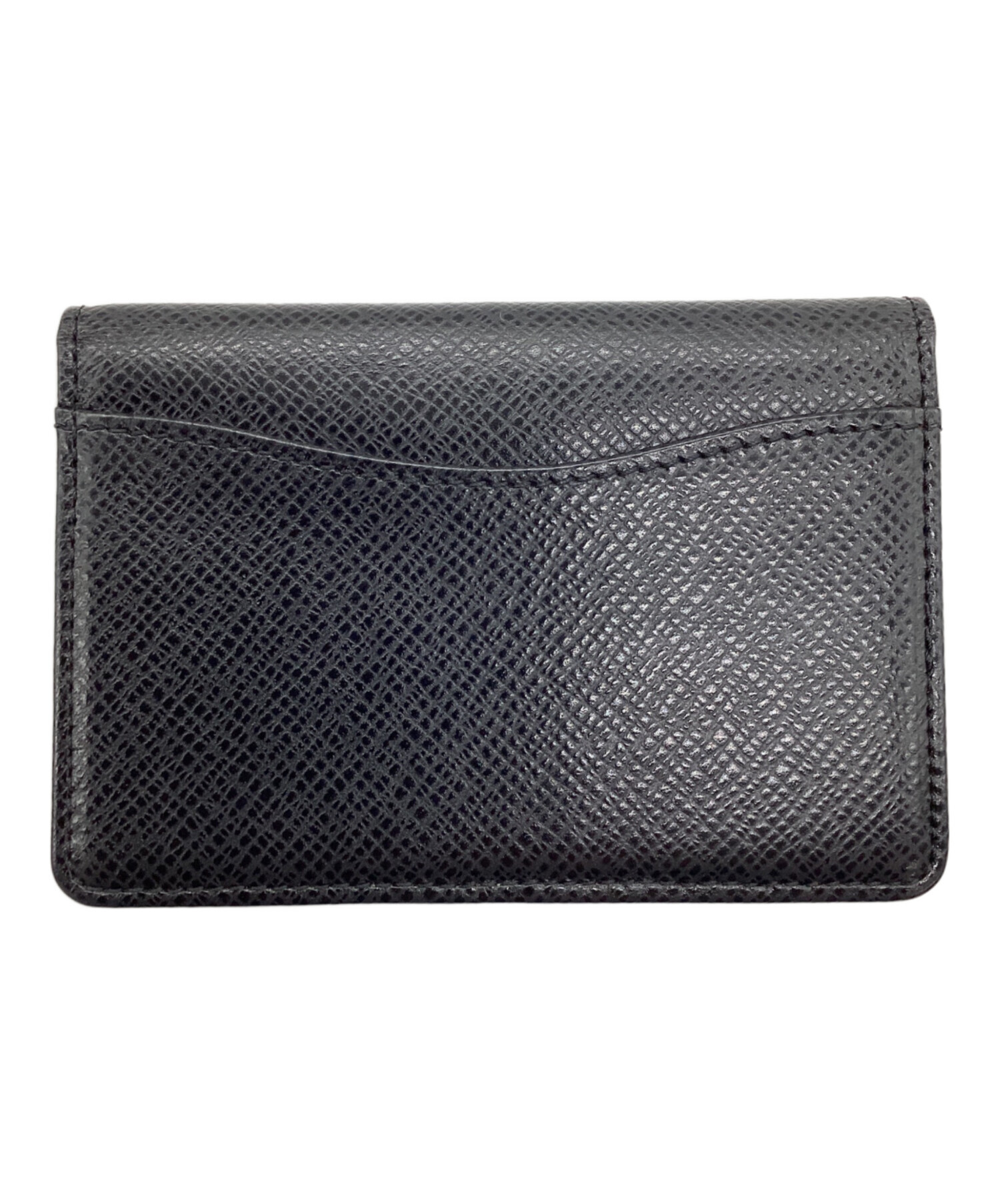 美品　現行品　ルイヴィトン　タイガ　パース　ブラック　ケース 中古・古着通販】LOUIS VUITTON (ルイ ヴィトン) カードケース タイガ