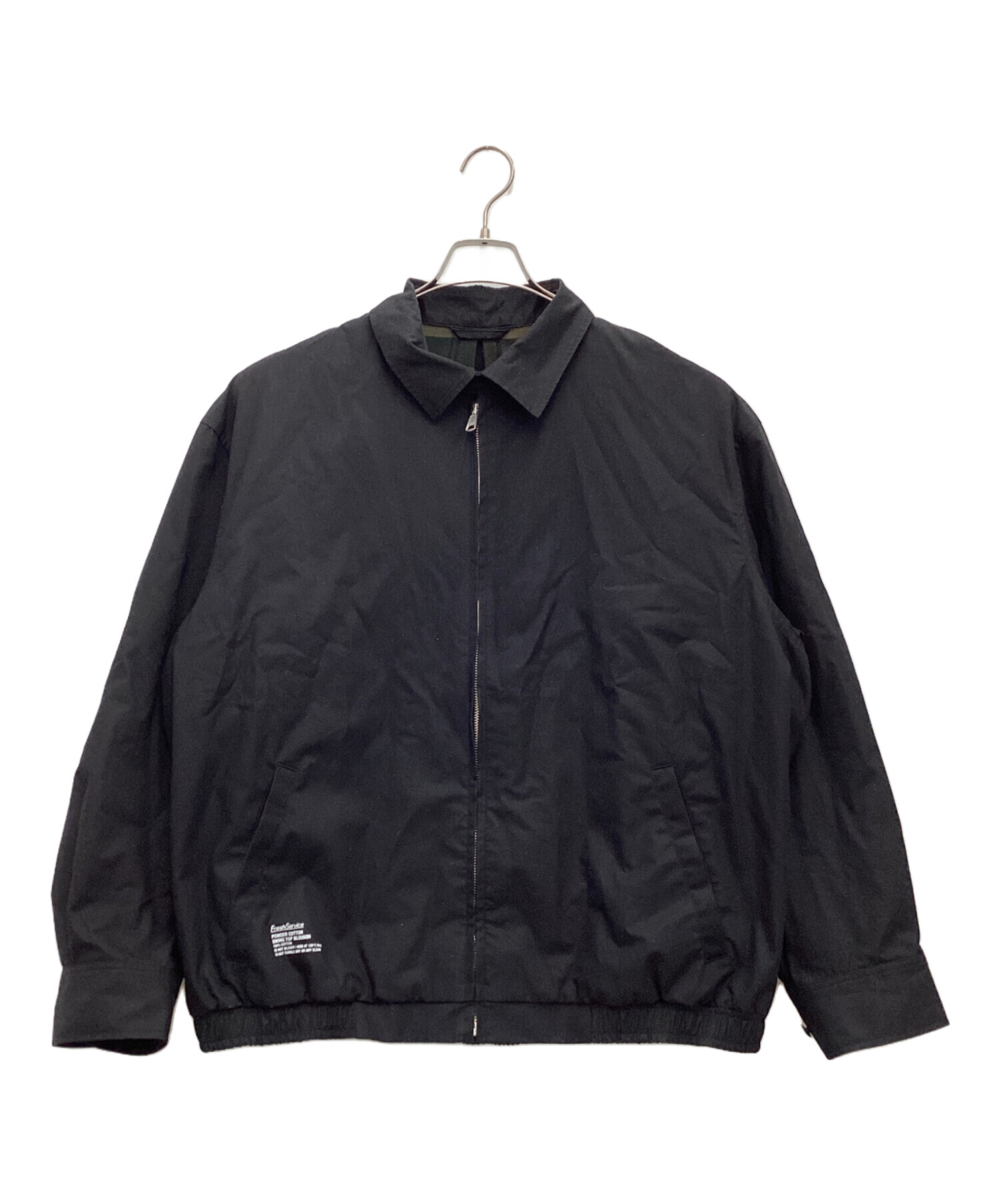 Fresh Service フレッシュサービス SWING TOP FreshService(フレッシュサービス) MADRAS LINED SWING TOP BLOUSON