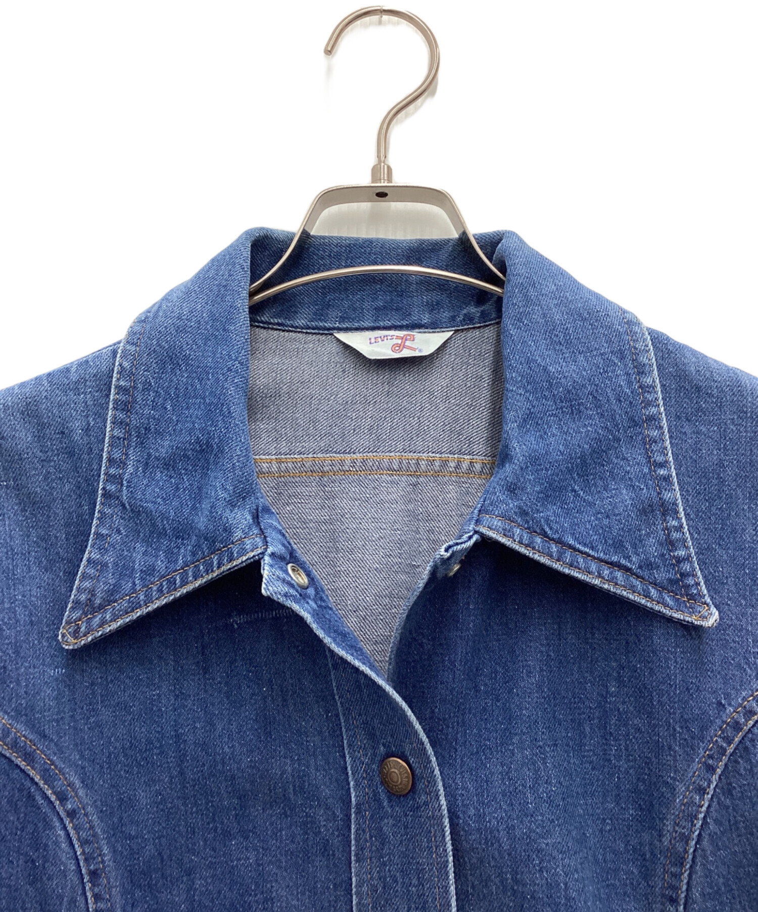 中古・古着通販】LEVI'S (リーバイス) デニムジャケット 70s ブルー